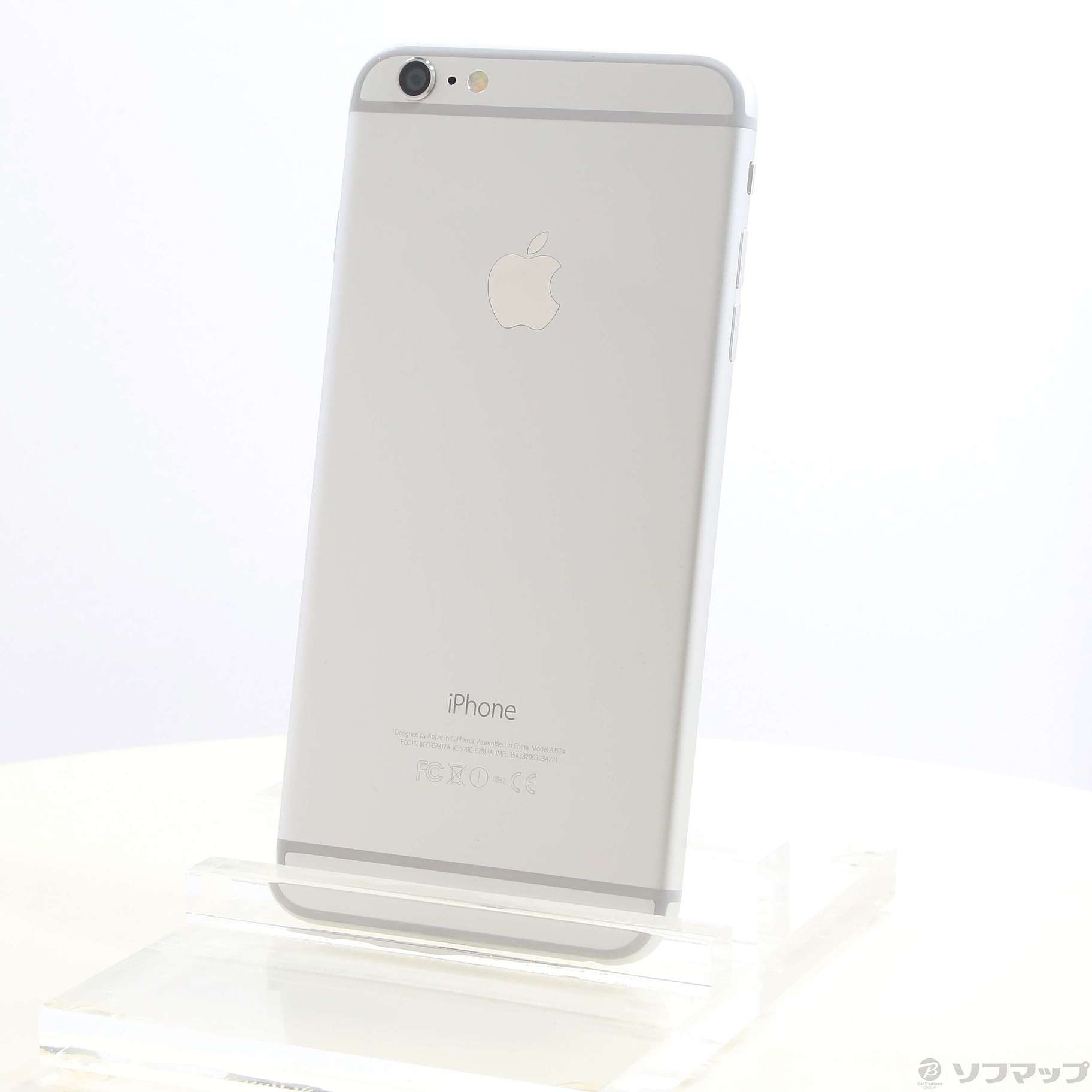 iPhone 6 Silver 64 GB Softbank - 携帯電話