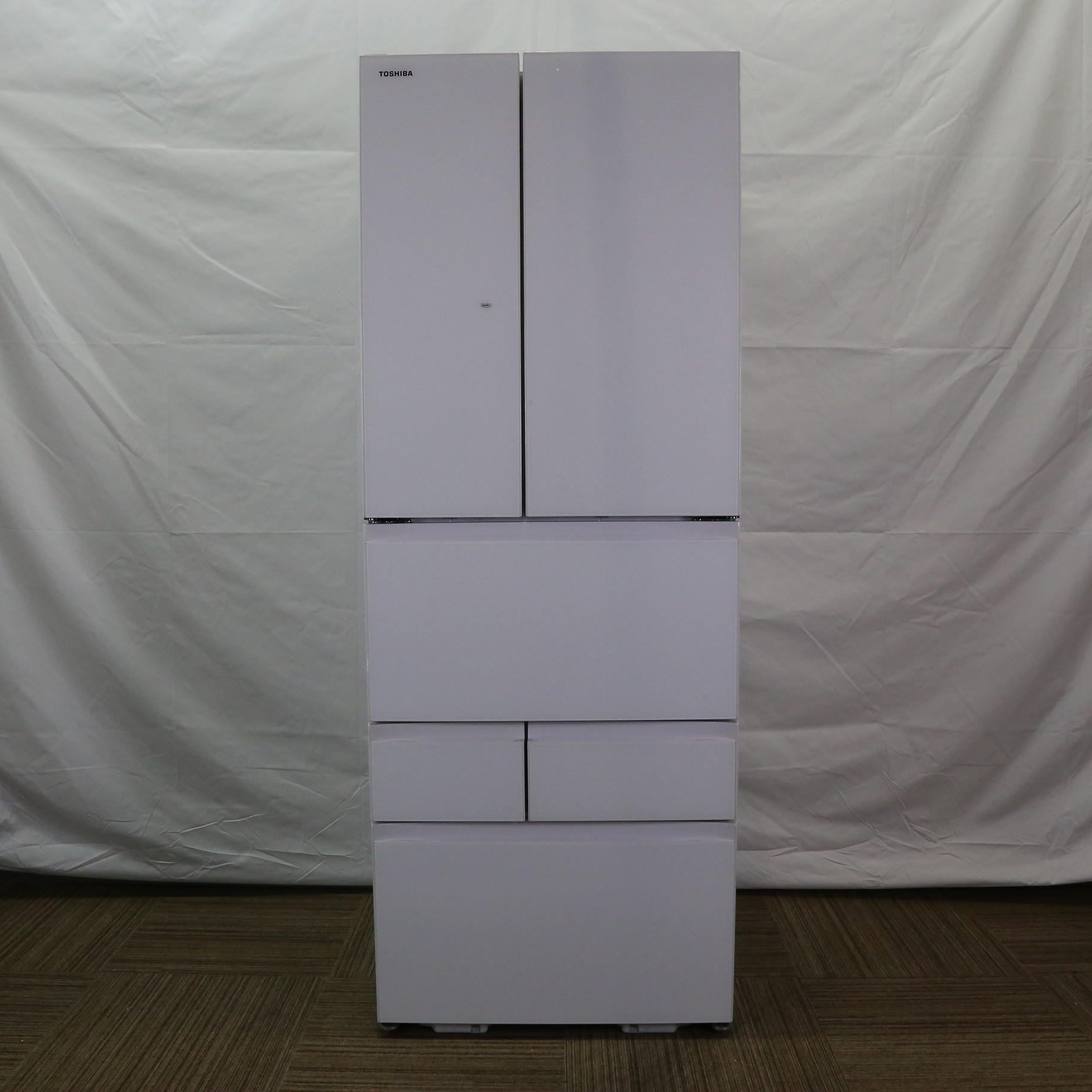 中古】〔展示品〕 冷蔵庫 グランホワイト GR-T600FK-EW ［6ドア 