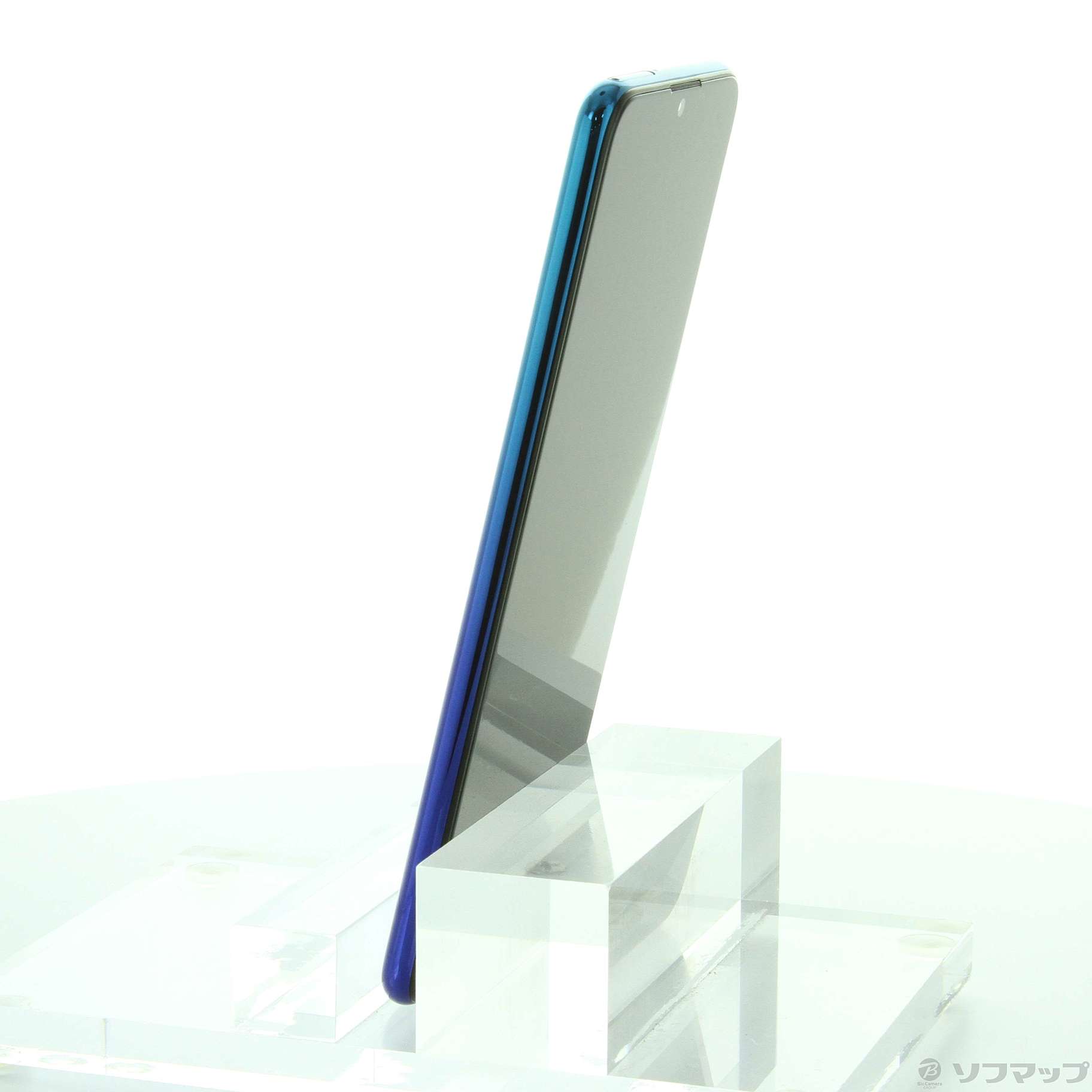 中古】HUAWEI nova lite3 32GB オーロラブルー HWU35 UQ mobile