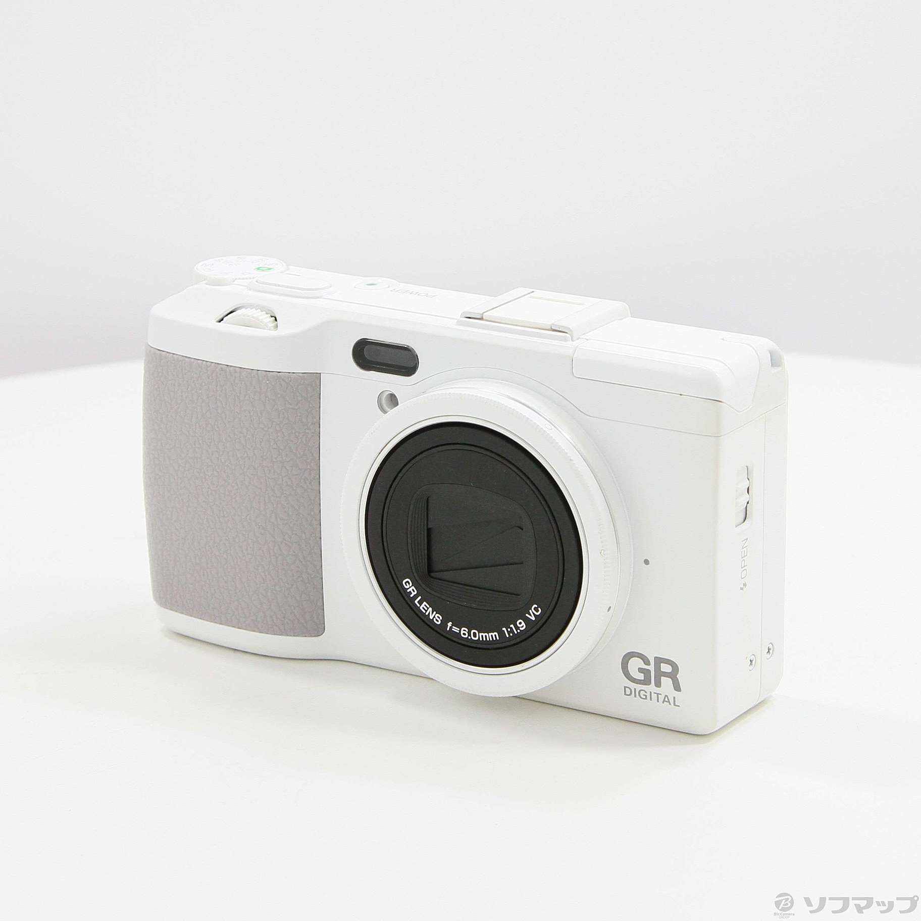 ブランド雑貨総合 RICOH デジタルカメラ GR DIGITAL IV ホワイトエディション
