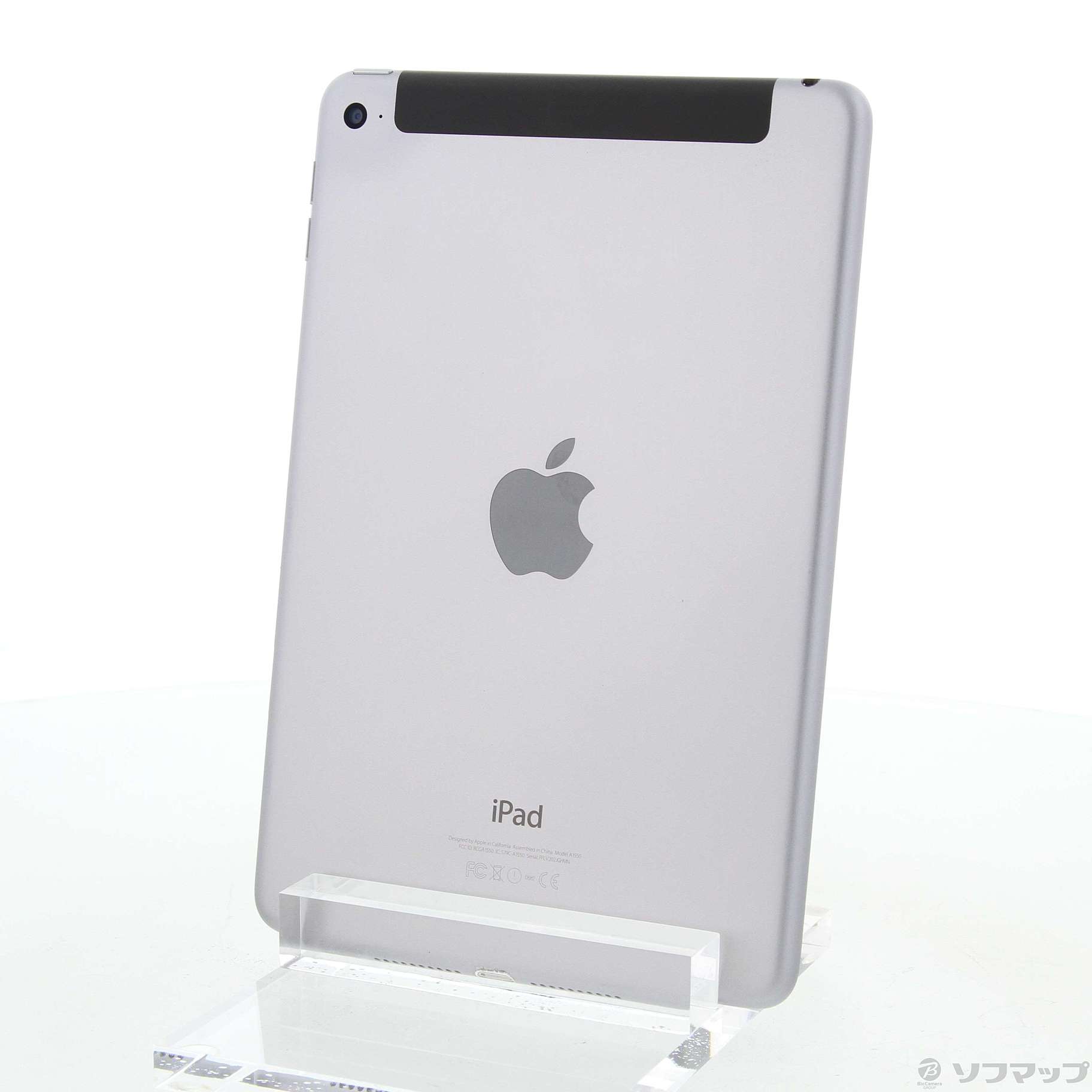 【中古】iPad mini 4 Wi-Fi 16GB スペースグレイ