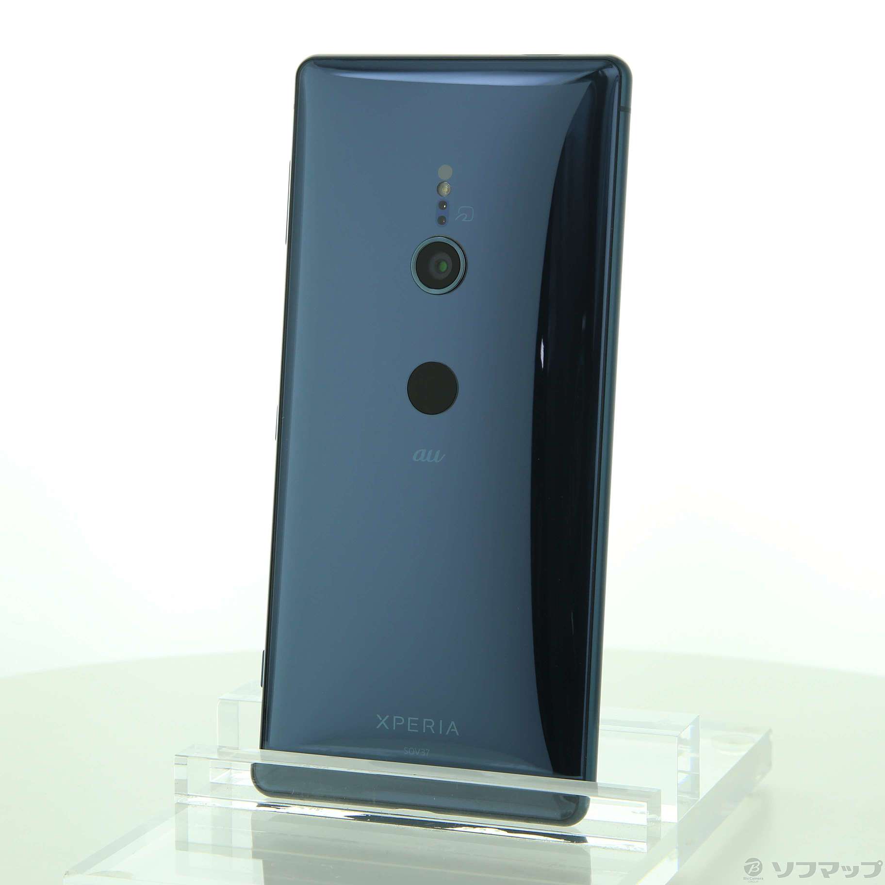 中古】Xperia XZ2 64GB ディープグリーン SOV37 auロック解除SIMフリー