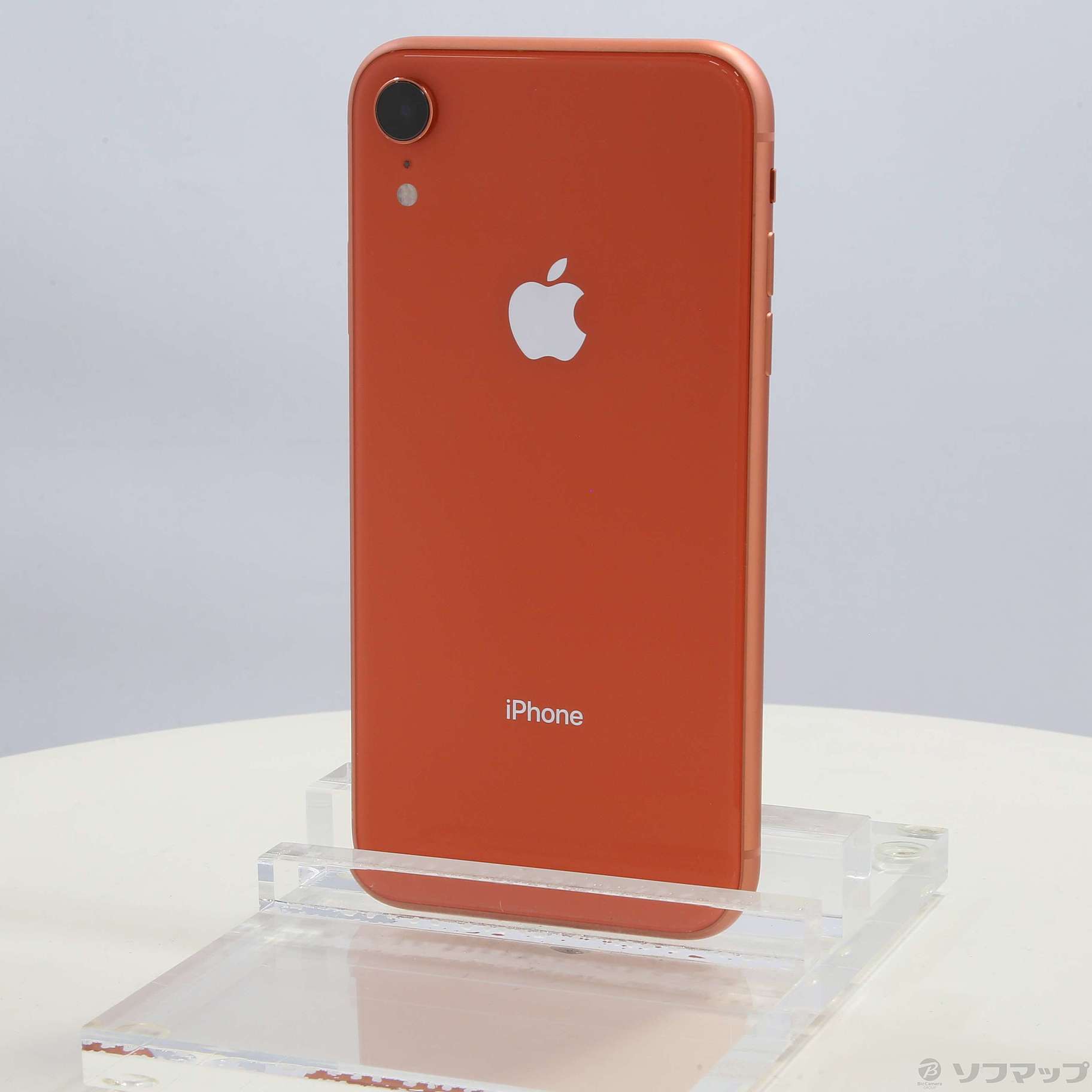 中古】セール対象品 iPhoneXR 64GB コーラル MT0A2J／A SIMフリー ◇07