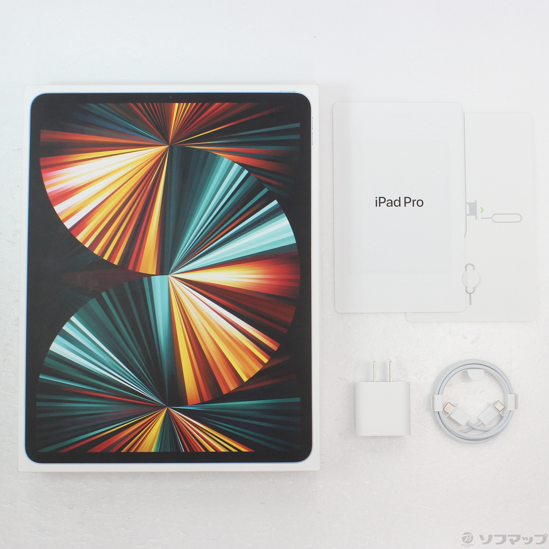 中古】iPad Pro 12.9インチ 第5世代 256GB シルバー MHR73J／A SIM