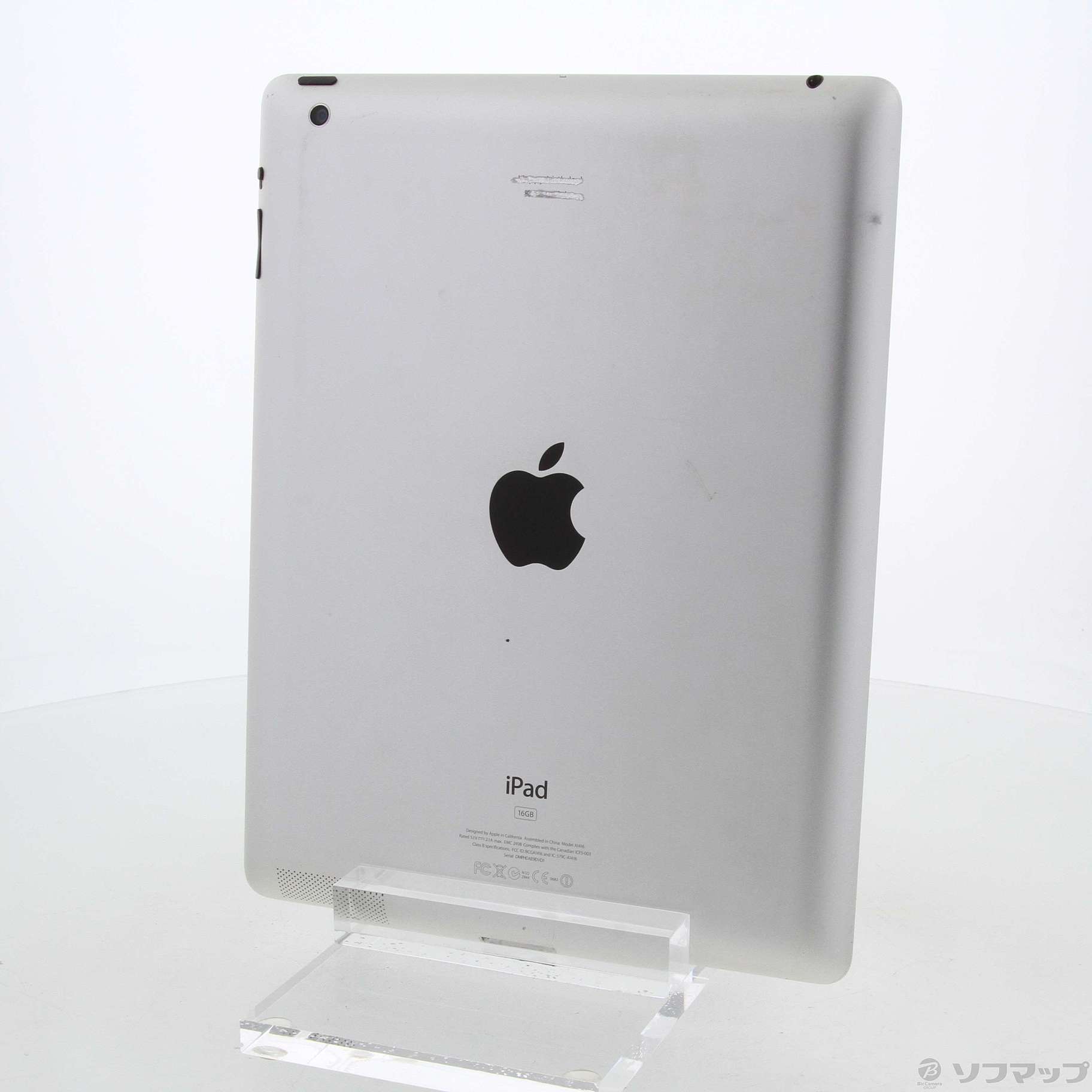 中古】iPad 第3世代 16GB ホワイト MD328J／A Wi-Fi [2133039540273