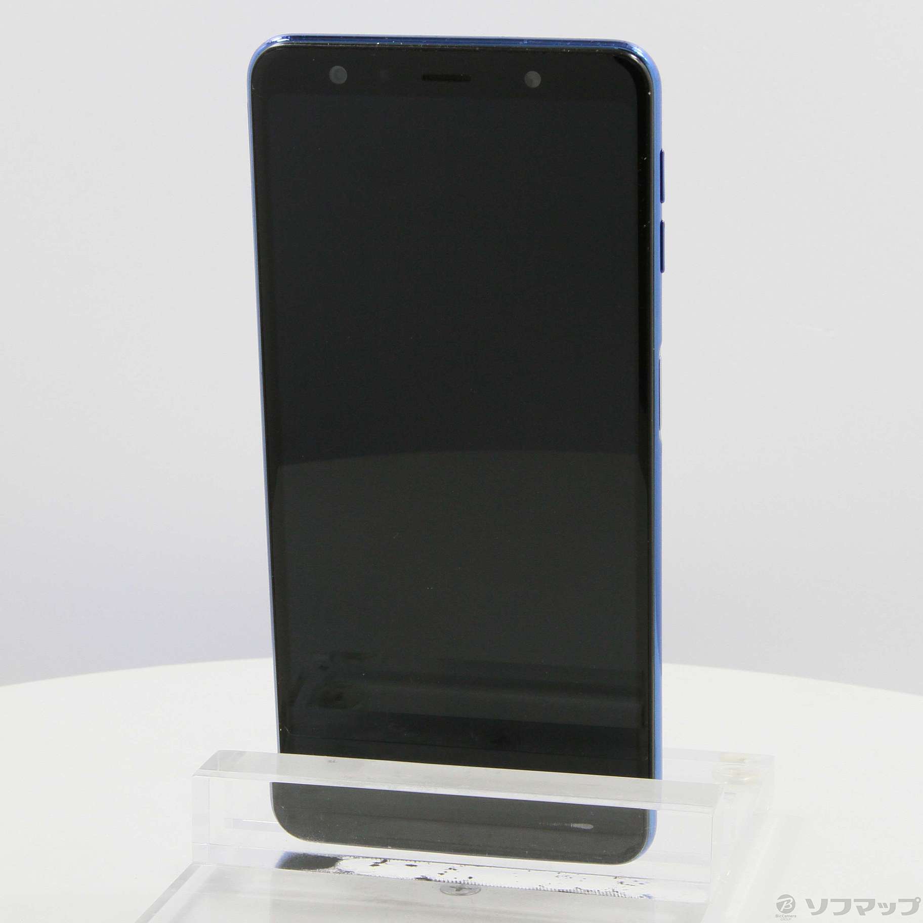 中古】GALAXY A7 楽天版 64GB ブルー SM-A750C SIMフリー