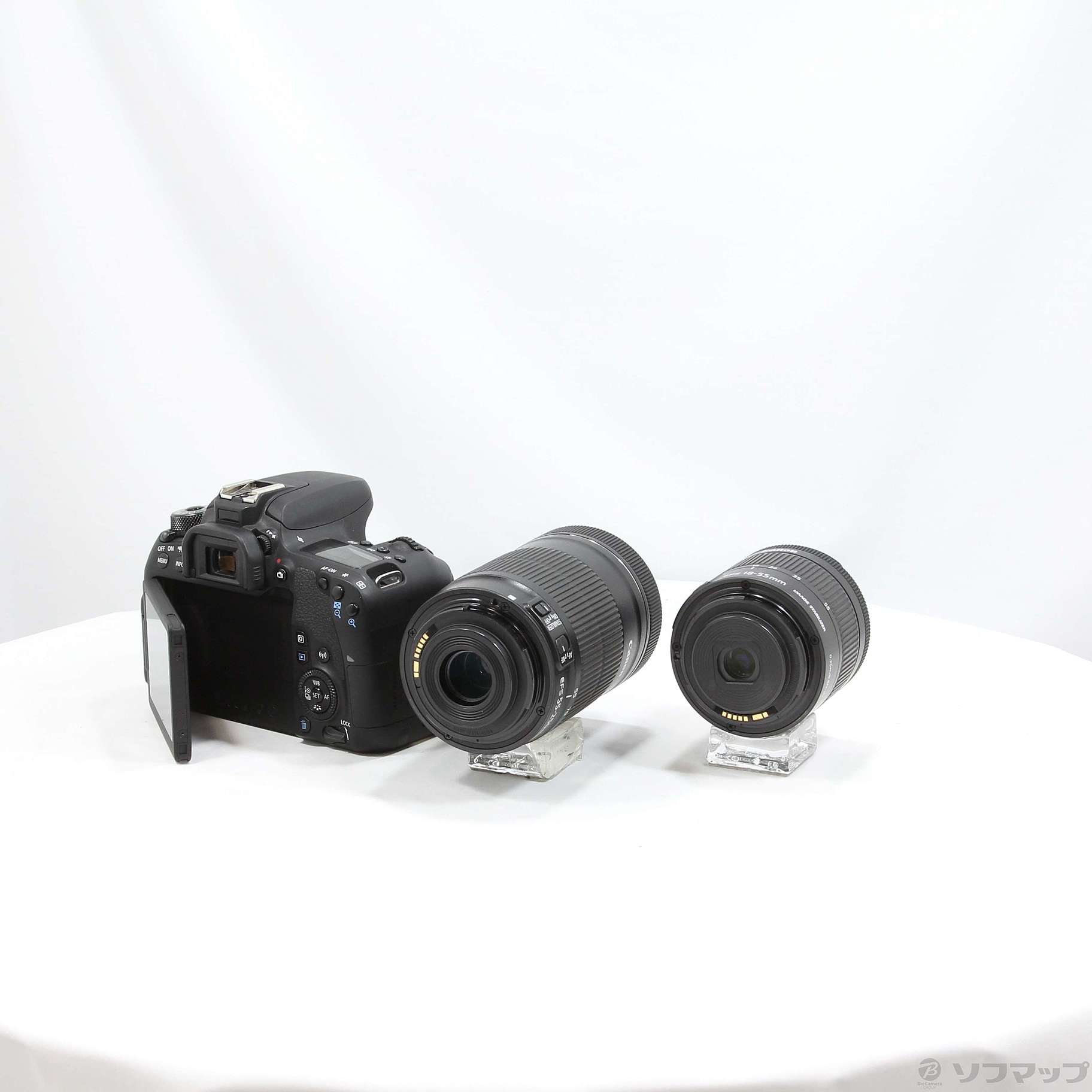 中古】EOS 9000D ダブルズームキット [2133039563104] - リコレ