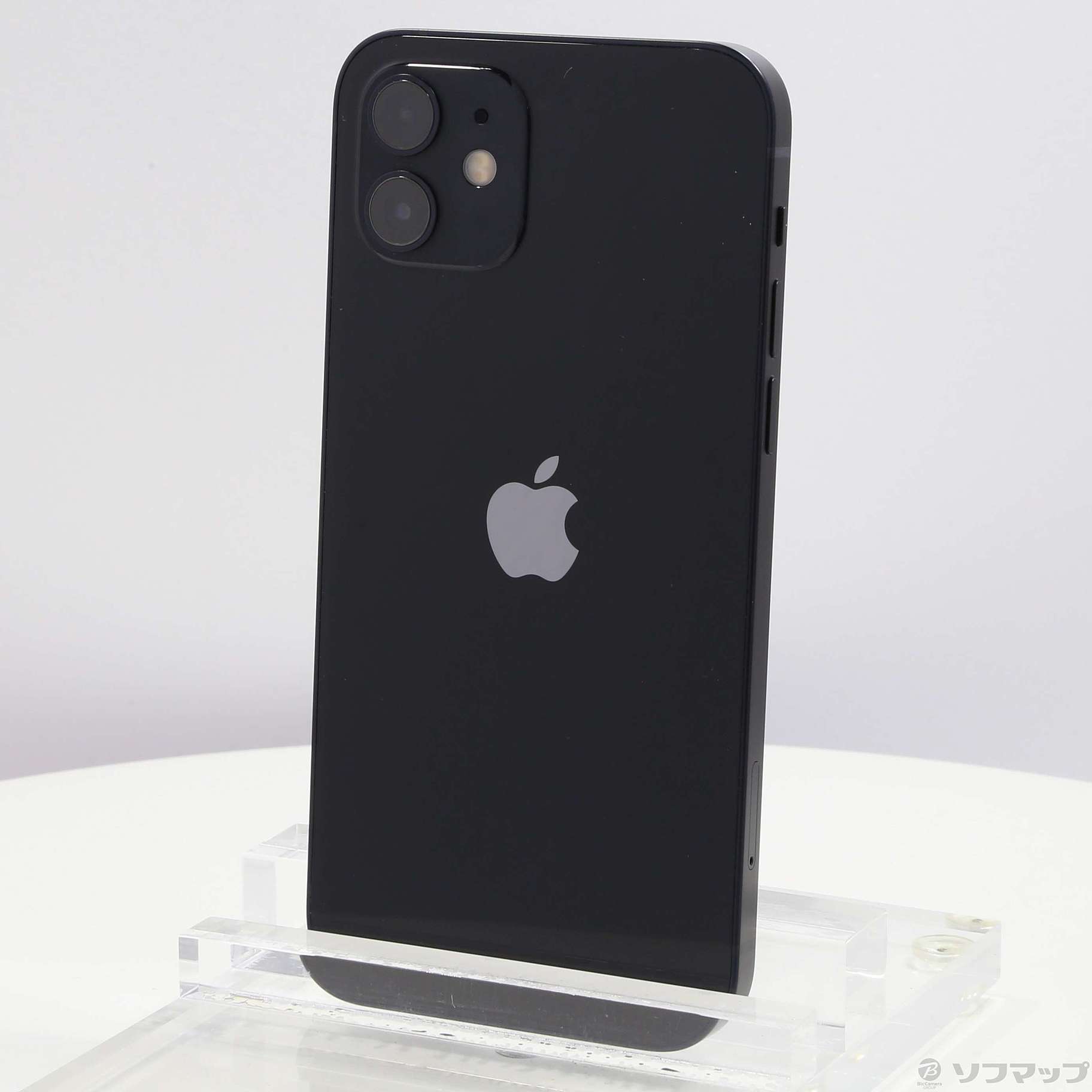 中古】iPhone12 64GB ブラック MGHN3J／A SIMフリー [2133039564842