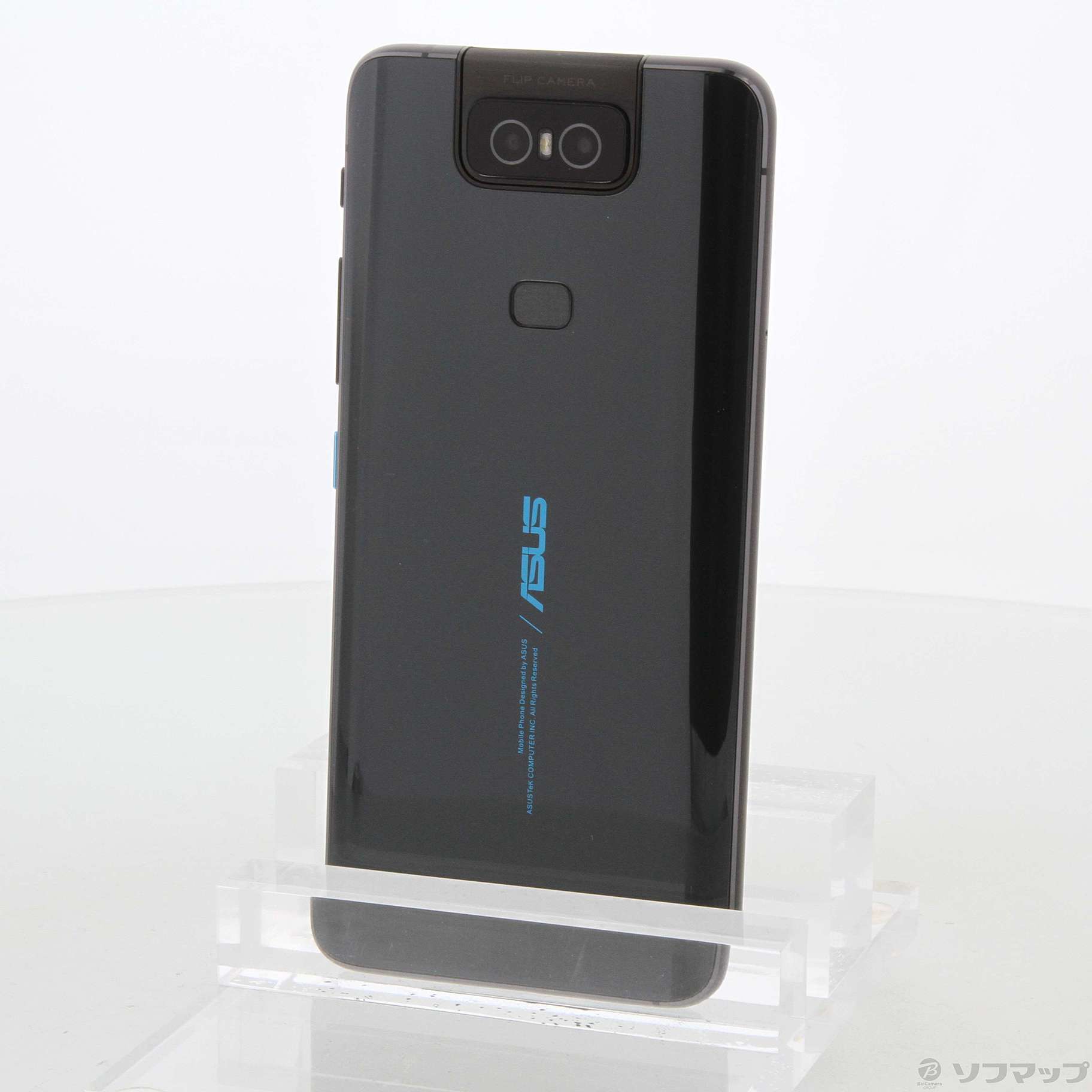 中古】ZenFone 6 128GB ミッドナイトブラック ZS630KL-BK128S6 SIM