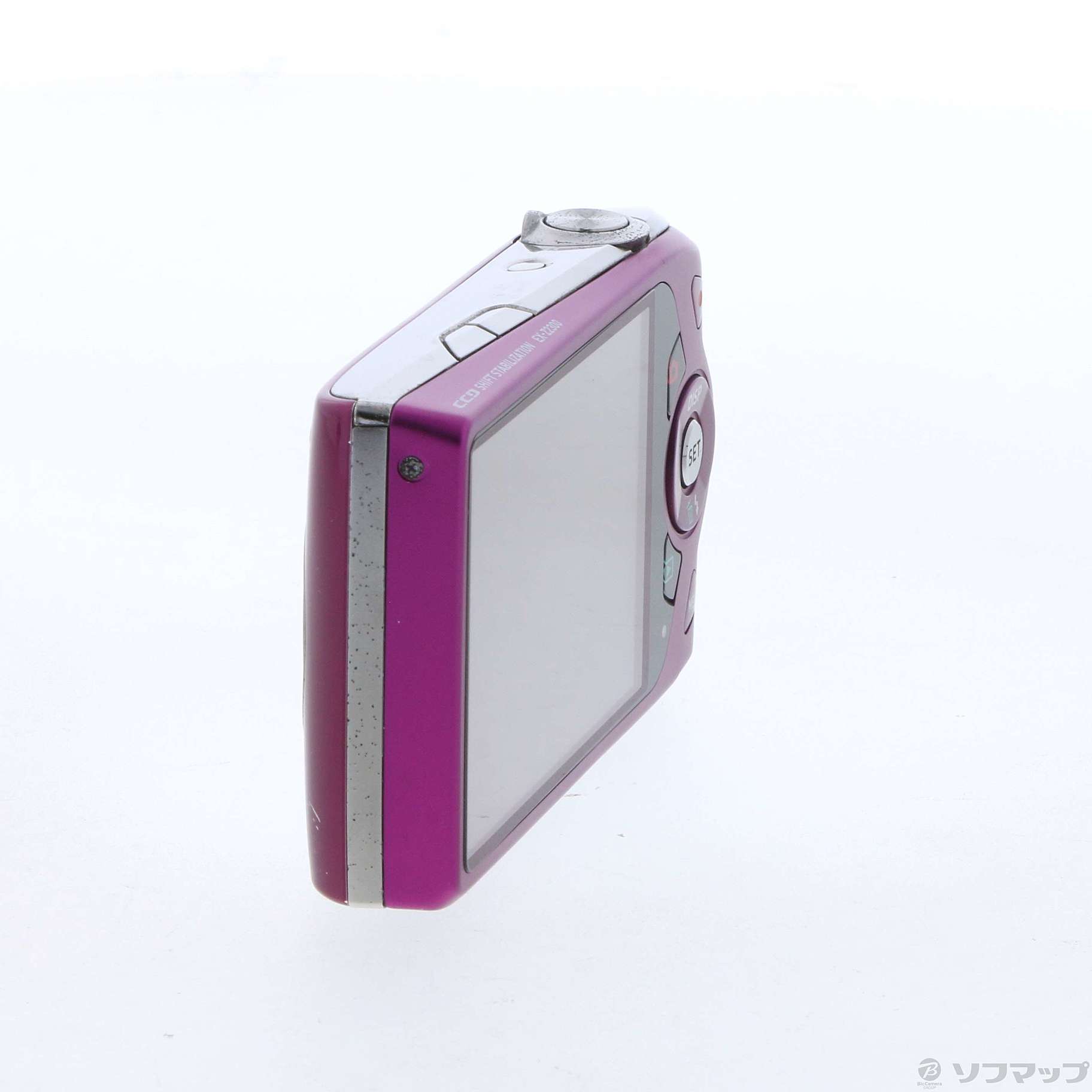 中古】EXILIM ZOOM EX-Z2300 (1410万画素／5倍／パープル／SDHC 
