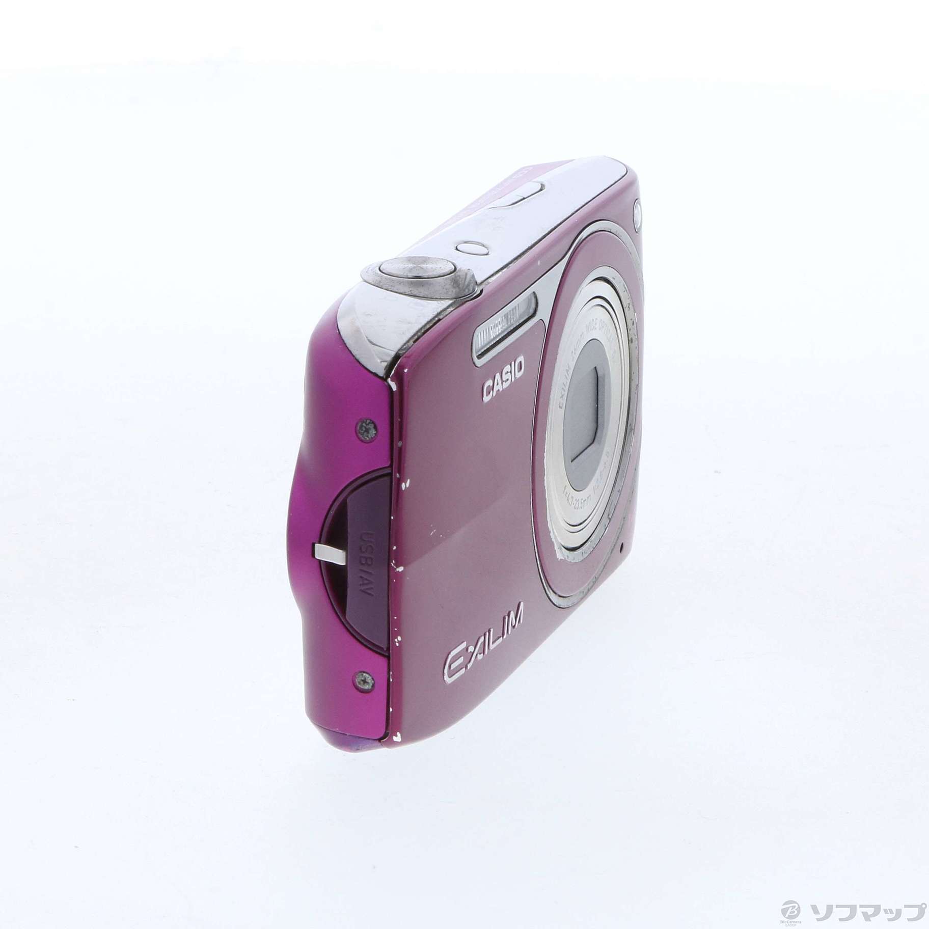 中古】EXILIM ZOOM EX-Z2300 (1410万画素／5倍／パープル／SDHC 