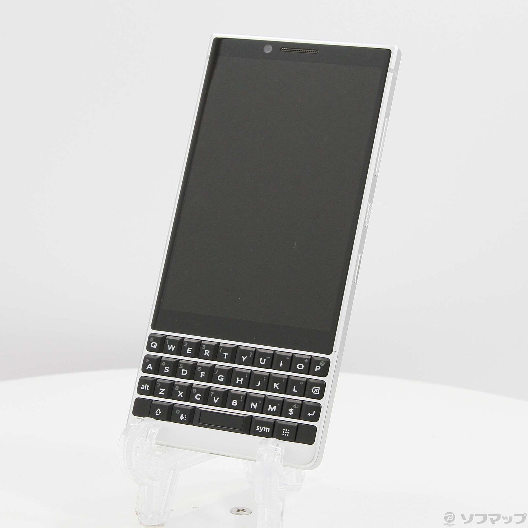 BlackBerry KEY2 64GB シルバー BBF-100-8 SIMフリー