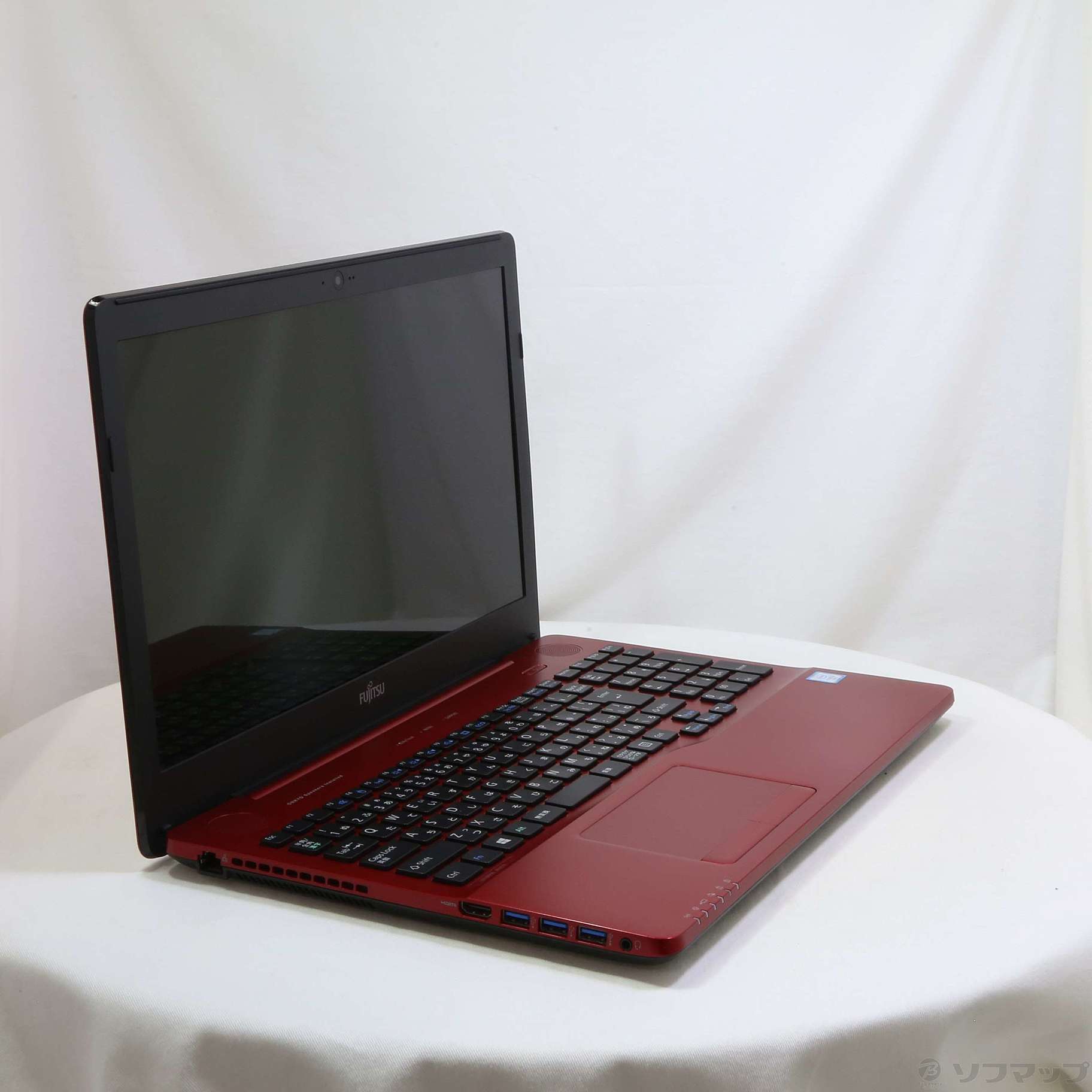 中古】LIFEBOOK AH45／X FMVA45XR ルビーレッド 〔Windows 10