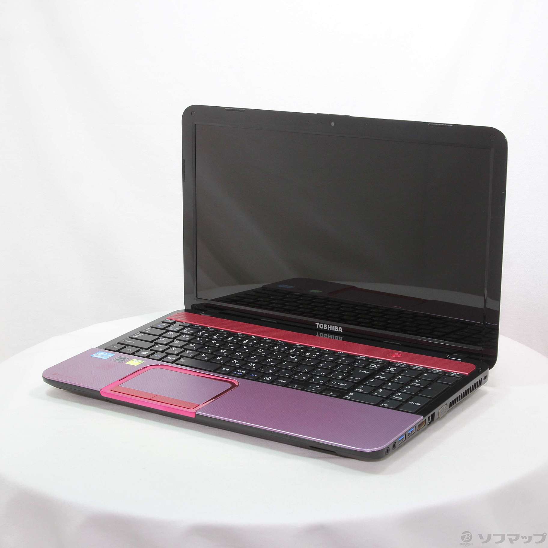 dynabook T552／58GRD PT55258GBHRD ルビーロゼ ［Core-i7-3630QM  (2.4GHz)／8GB／SSD240GB／15.6インチワイド］