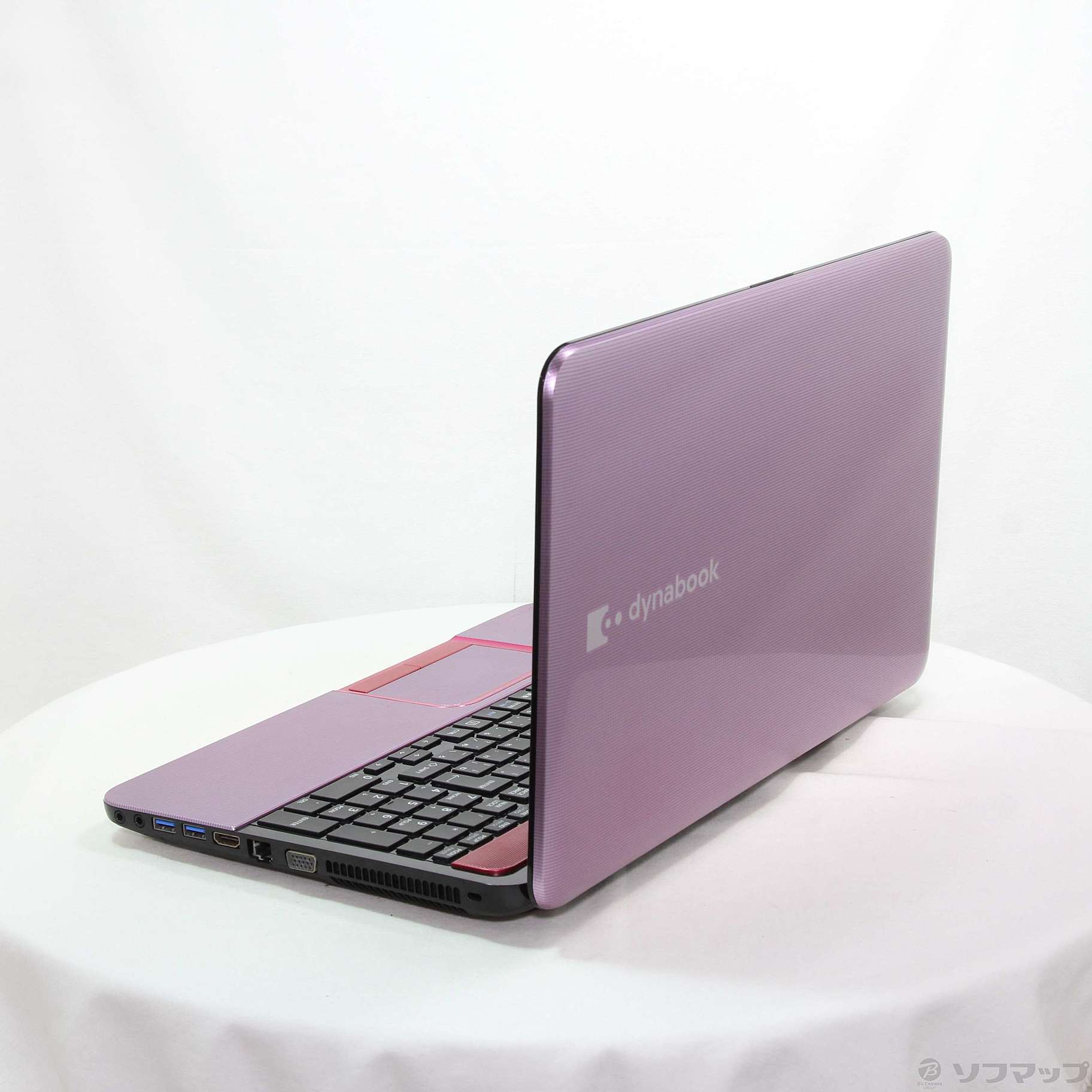 dynabook T552／58GRD PT55258GBHRD ルビーロゼ ［Core-i7-3630QM  (2.4GHz)／8GB／SSD240GB／15.6インチワイド］