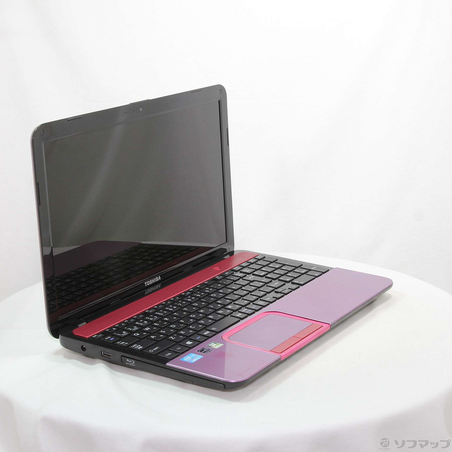 dynabook T552／58GRD PT55258GBHRD ルビーロゼ ［Core-i7-3630QM  (2.4GHz)／8GB／SSD240GB／15.6インチワイド］