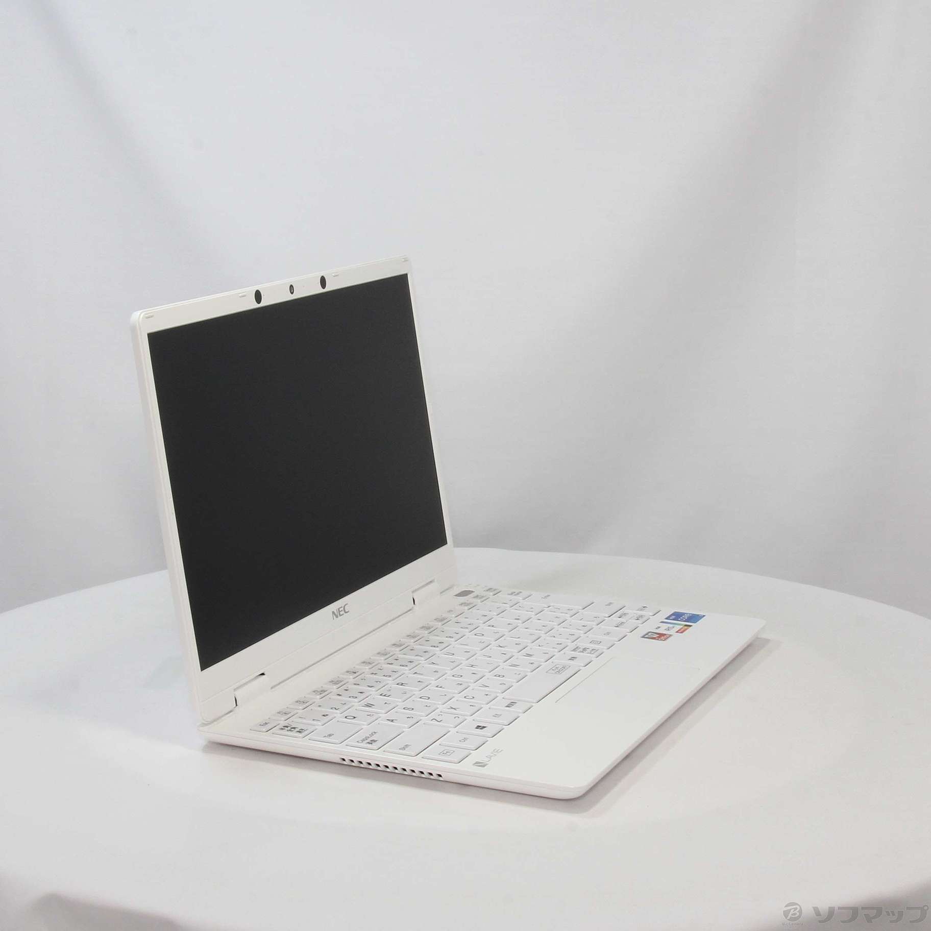 中古】〔展示品〕 LaVie N12 PC-N1255BZW-2 パールホワイト 〔Windows