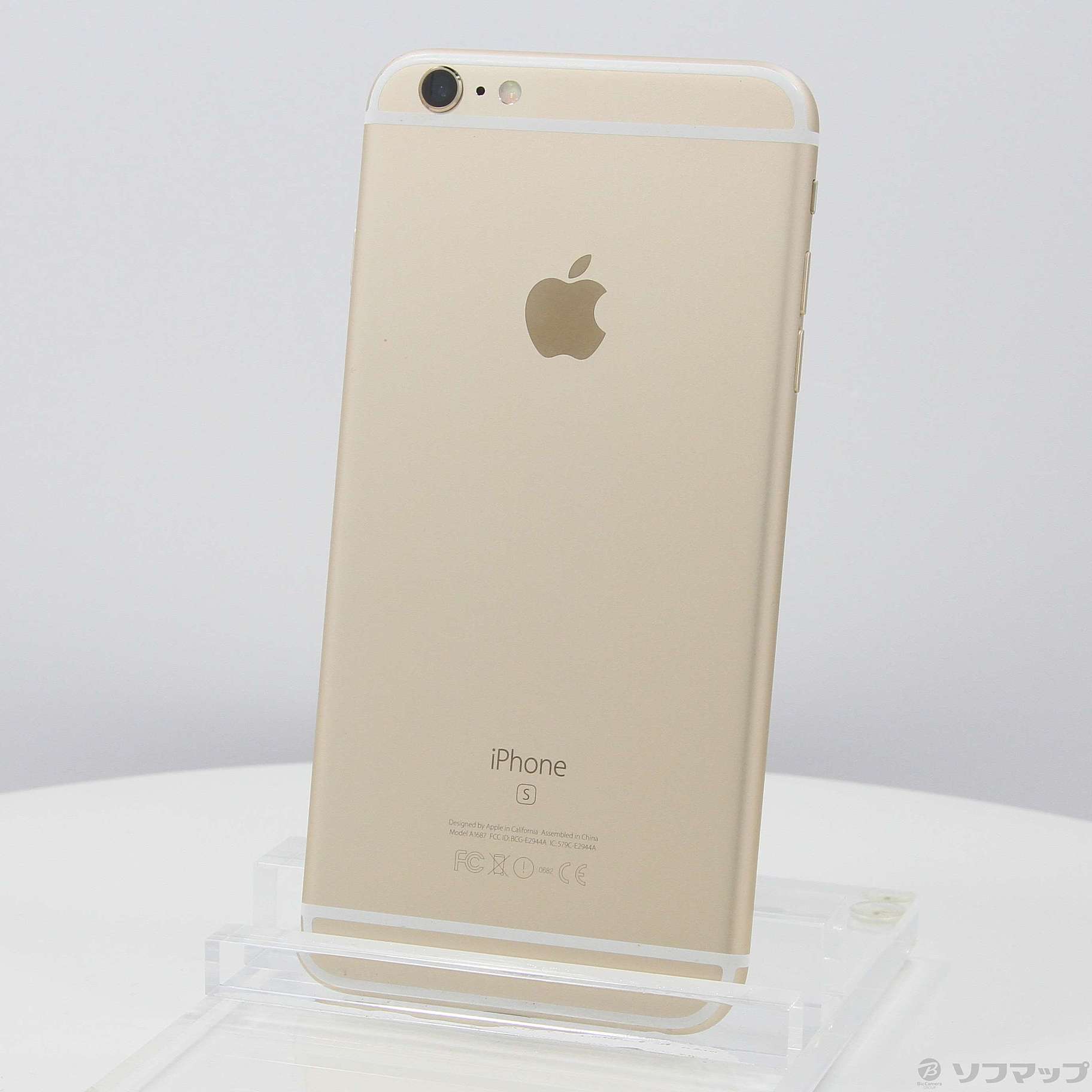 中古】iPhone6s Plus 64GB ゴールド MKU82J／A SIMフリー