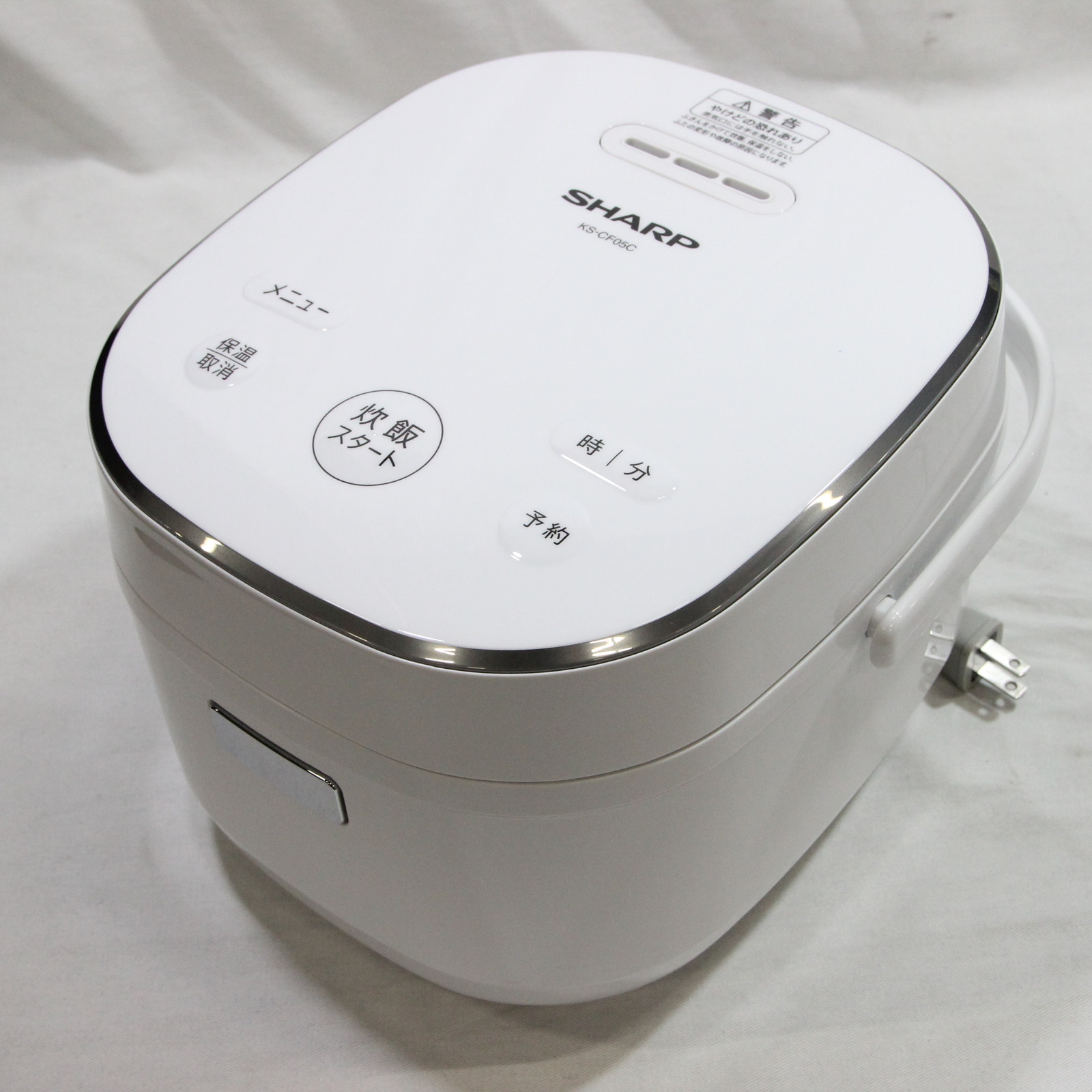 中古】〔展示品〕 炊飯器 ホワイト系 KS-CF05C-W ［3合 ／マイコン 