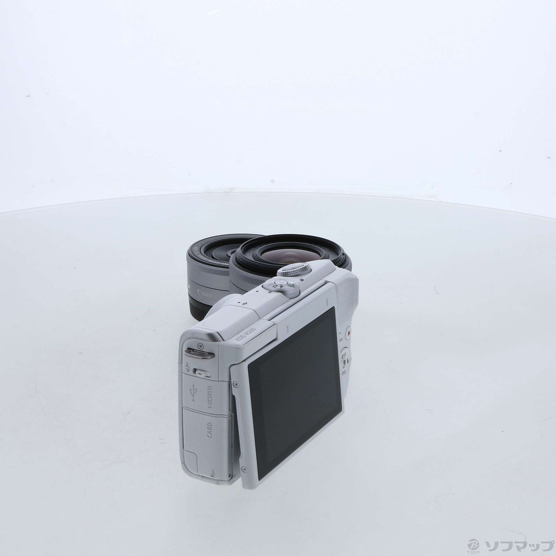 中古】Canon EOS M200 ダブルレンズキット ◇06/26(日)値下げ