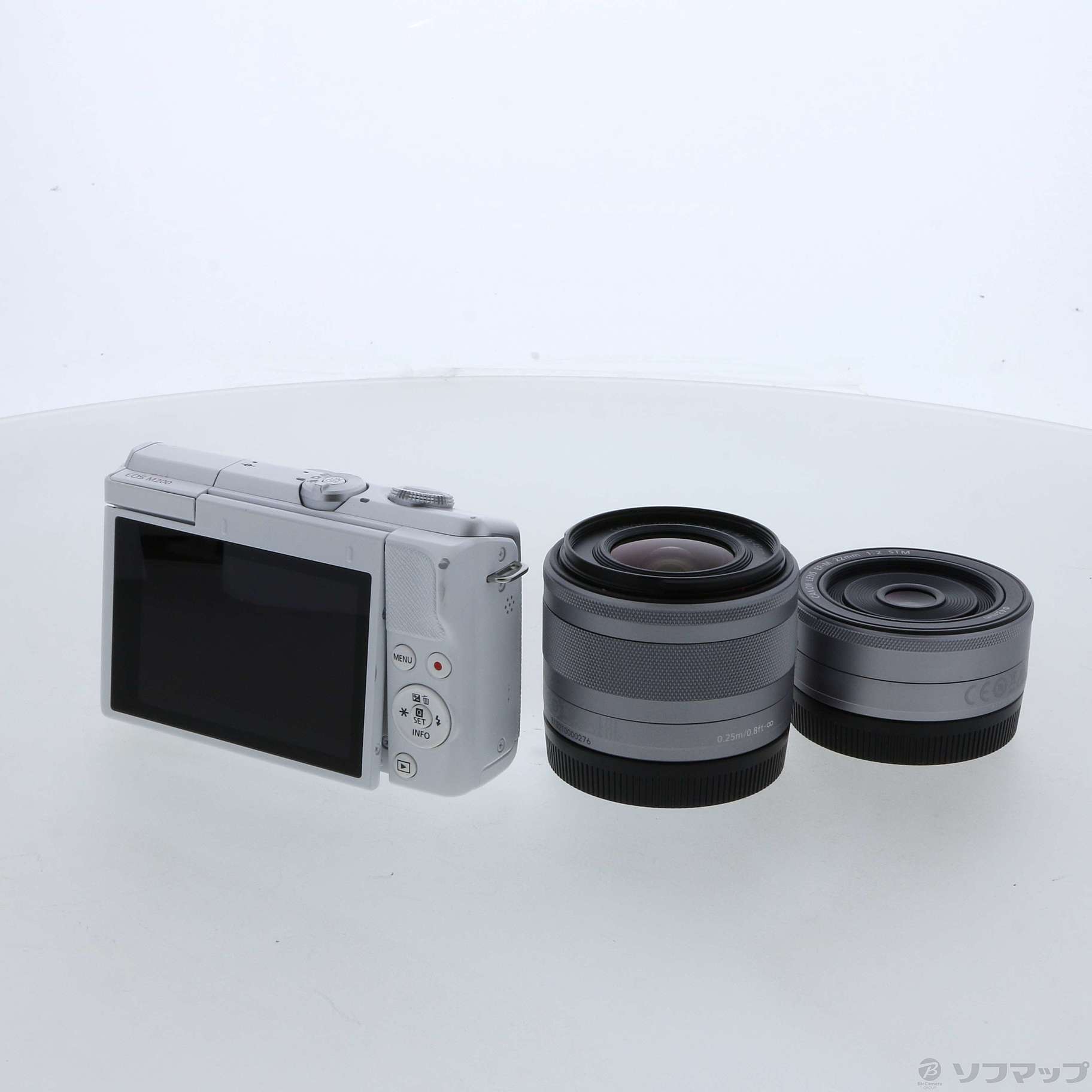 中古】Canon EOS M200 ダブルレンズキット ◇06/26(日)値下げ
