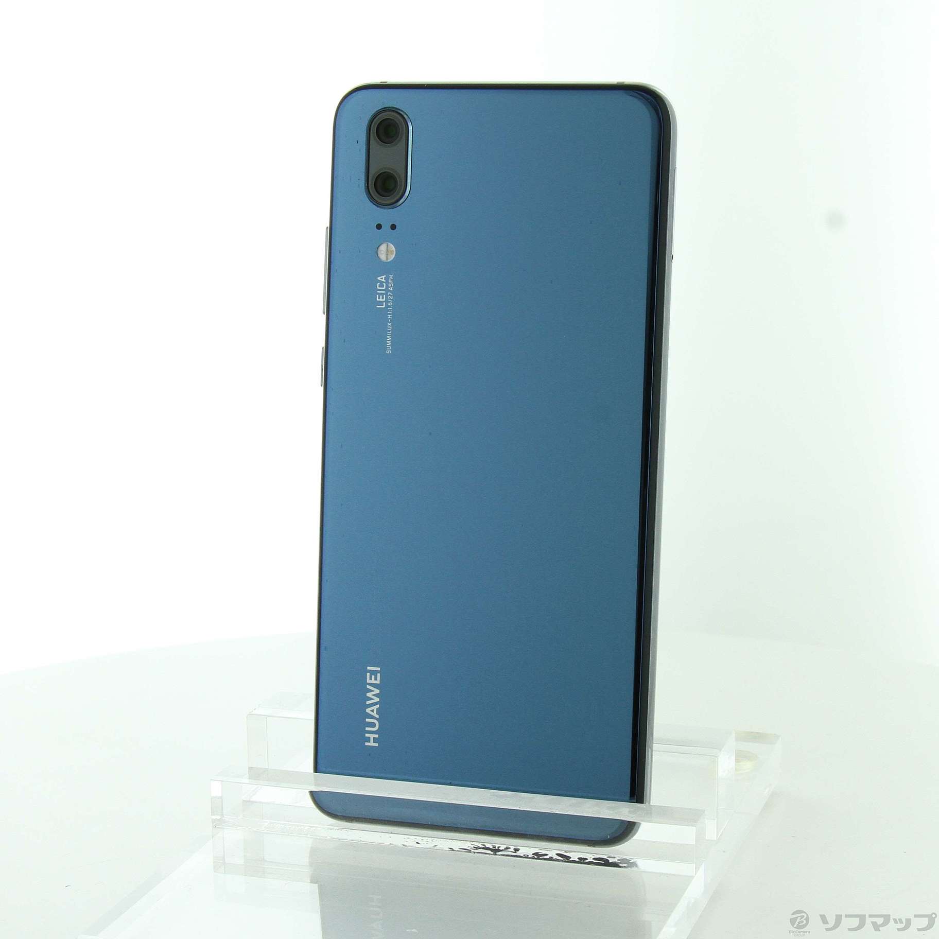 中古】HUAWEI P20 128GB ミッドナイトブルー EML-L29 SIMフリー ◇08