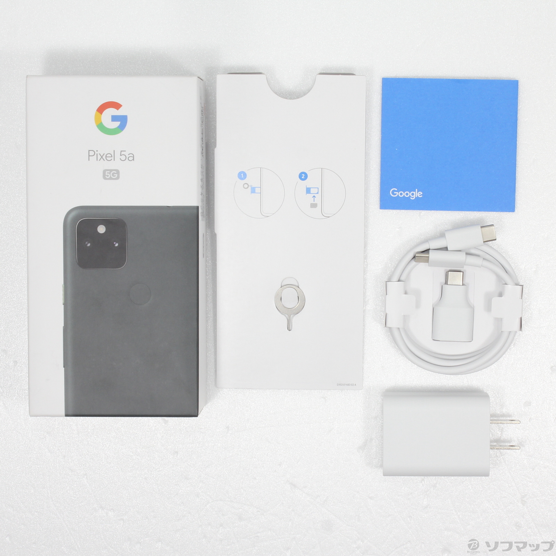 中古】Google Pixel 5a (5G) 128GB モーストリーブラック SIMフリー