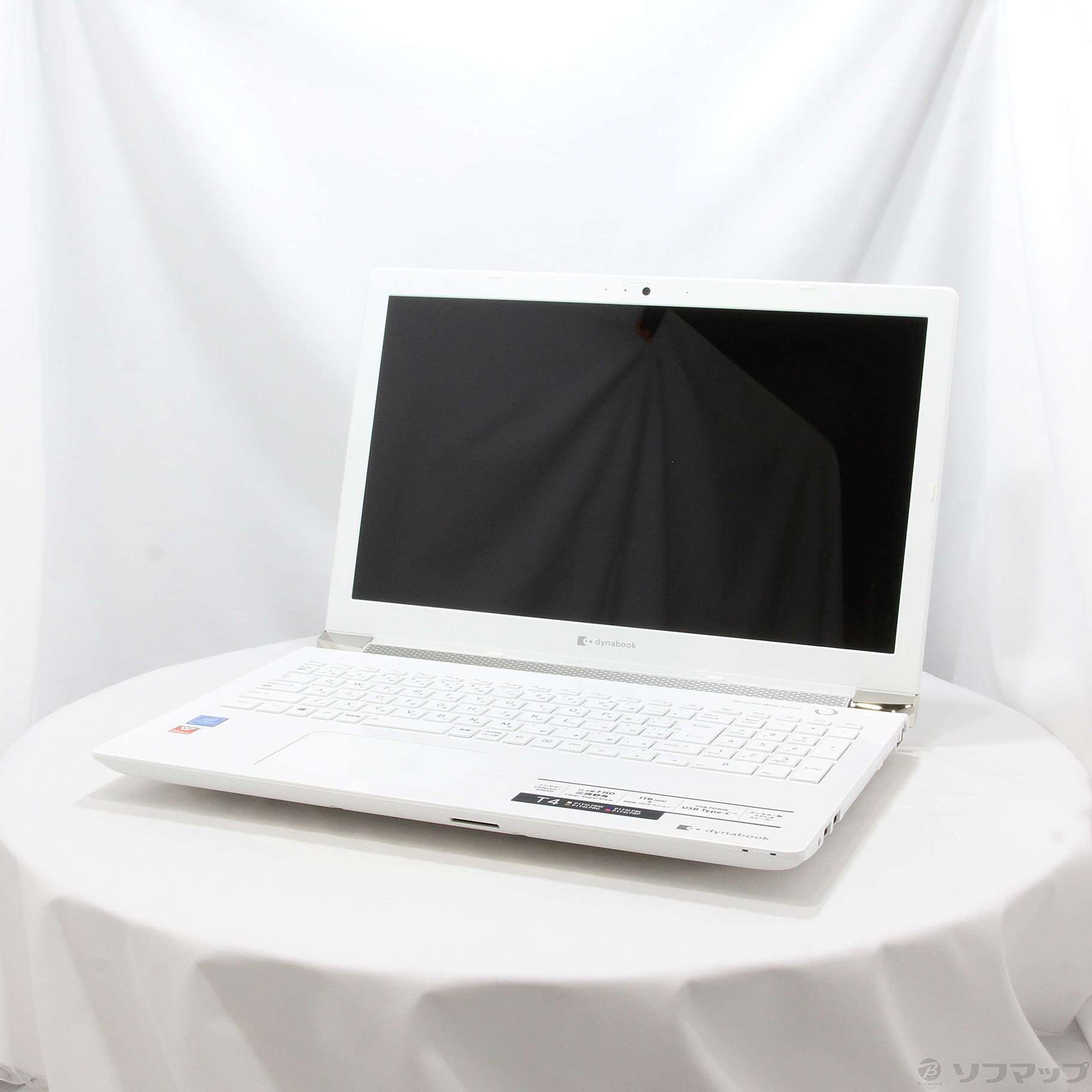 中古】dynabook T4 P1T4LPBW リュクスホワイト 〔Windows 10〕 [2133039682300] -  リコレ！|ビックカメラグループ ソフマップの中古通販サイト