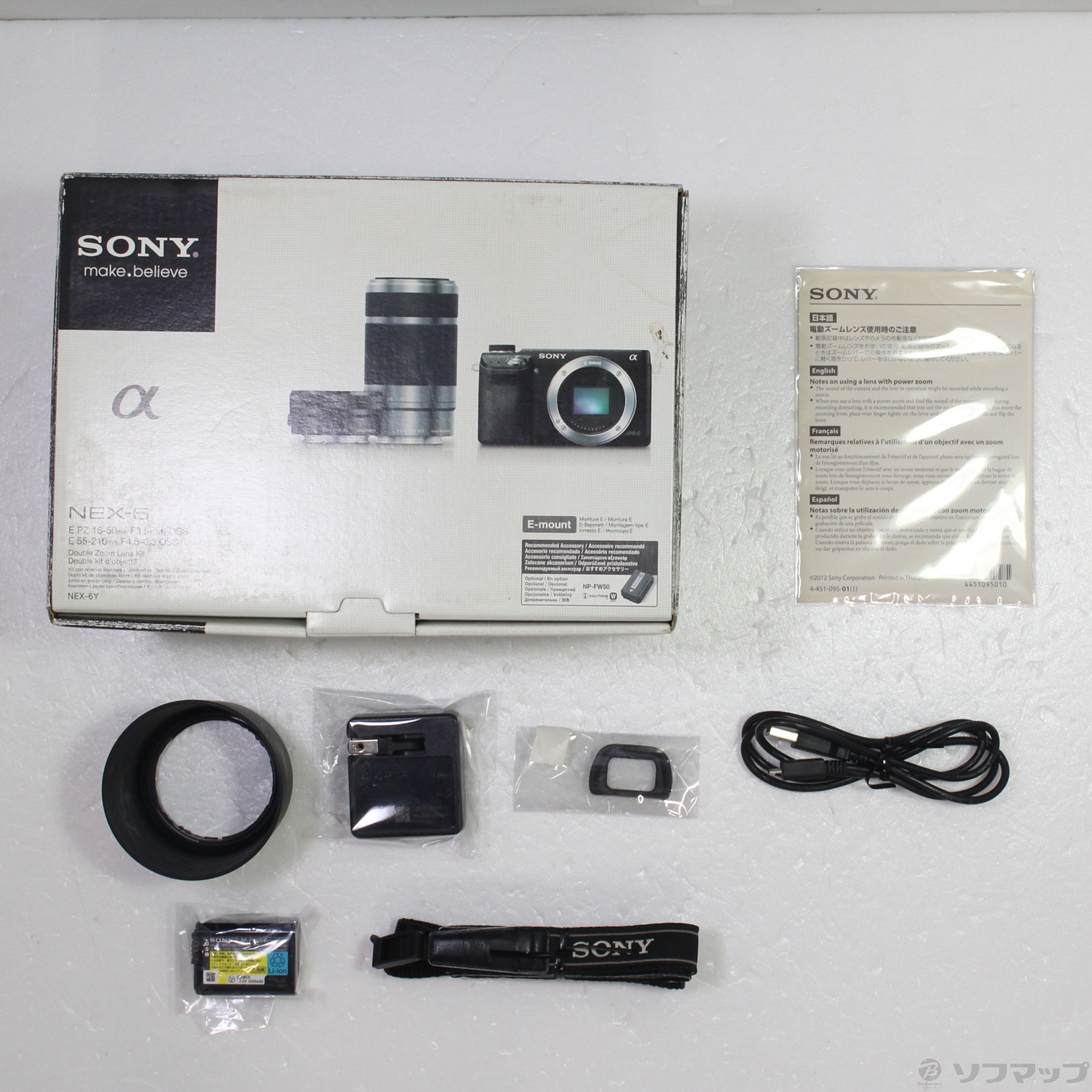 ソニーシリーズ名SONY デジタル一眼カメラパワーズームレンズキット NEX-6 NEX-6Y