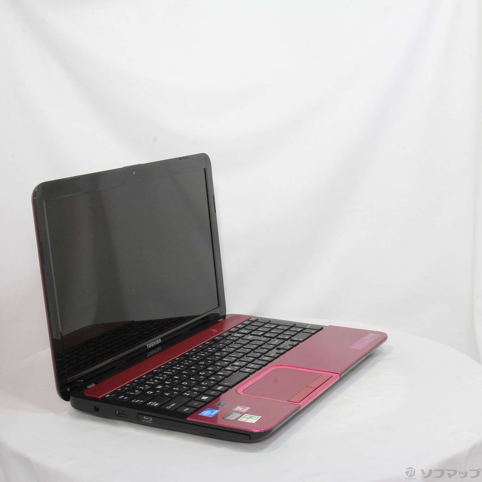 中古】格安安心パソコン dynabook T552／36HR PT55236HBMR ルビーロゼ