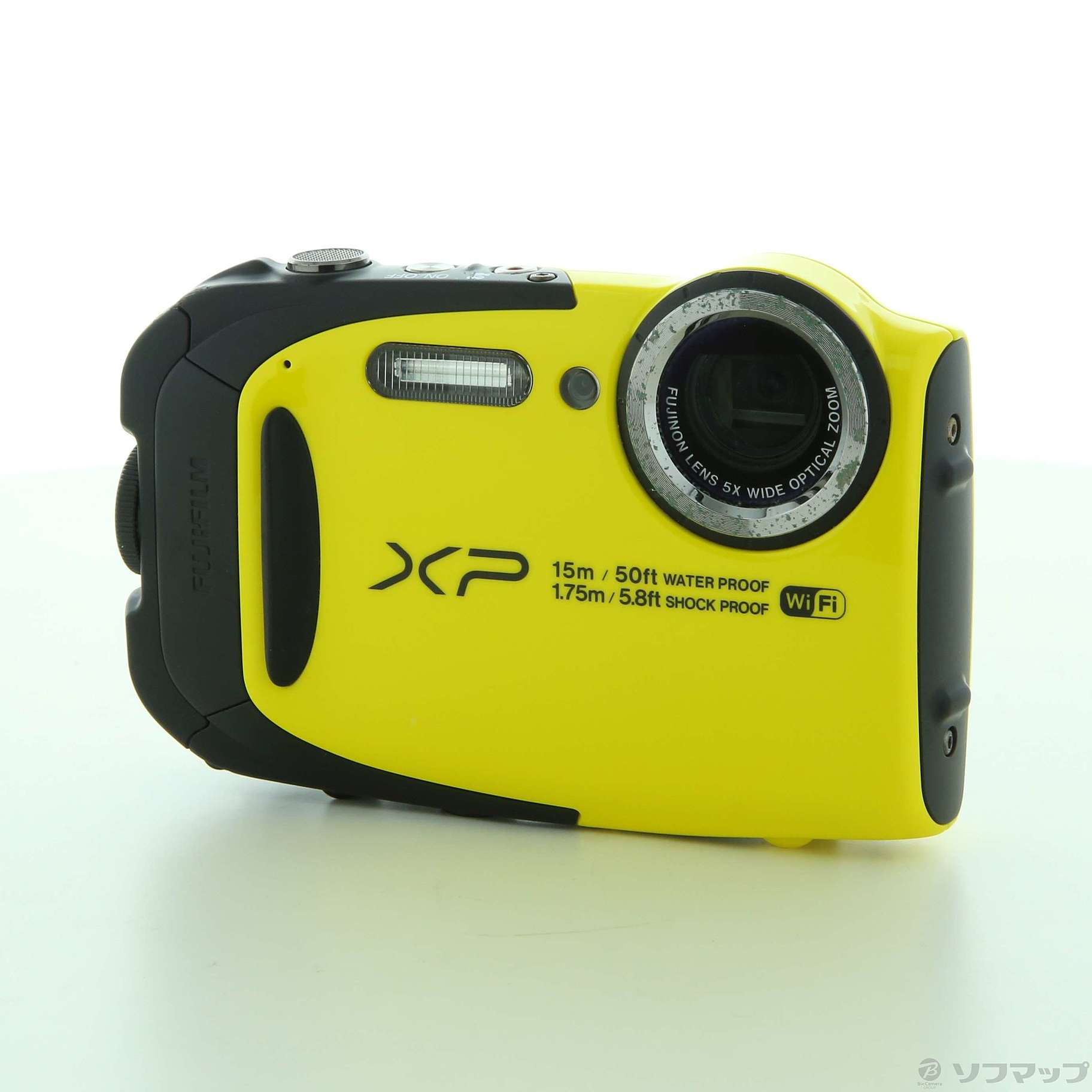 富士フイルムフジフィルム FinePix xp80 イエロー 防水 デジタルカメラ 