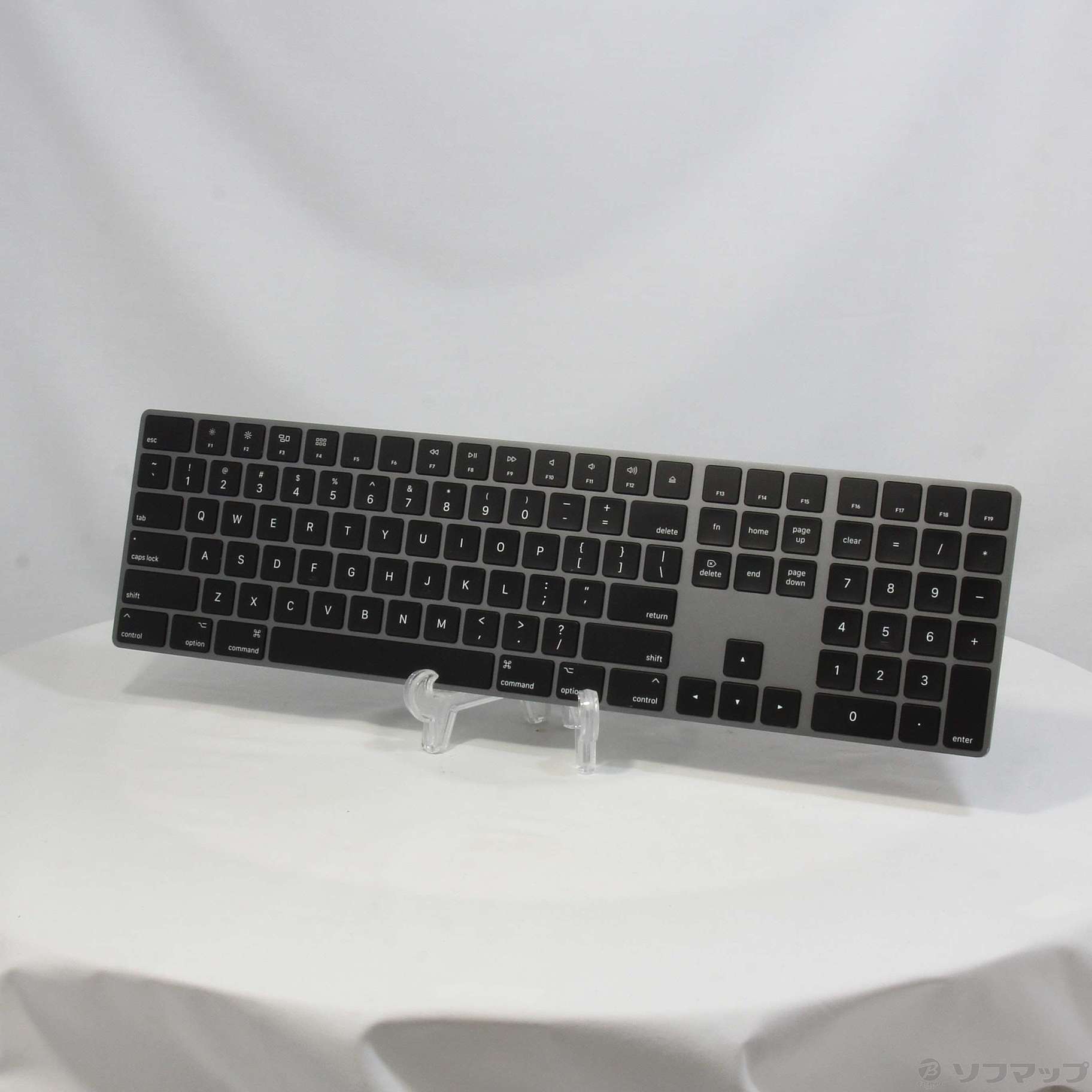 中古】Magic Keyboard テンキー付 US配列 スペースグレイ MRMH2LL／A