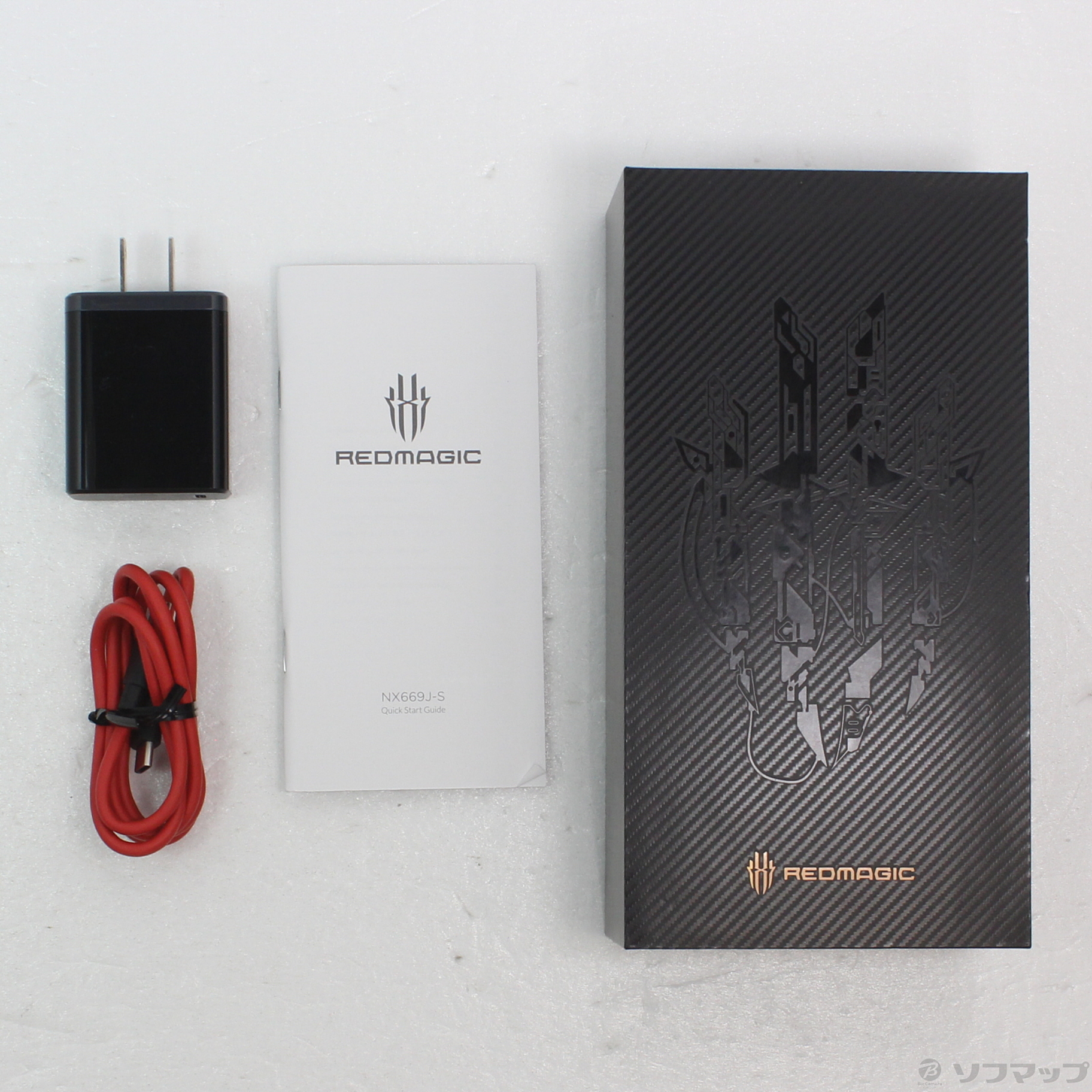 中古】REDMAGIC 6S Pro 256GB ゴースト NX669J-S SIMフリー