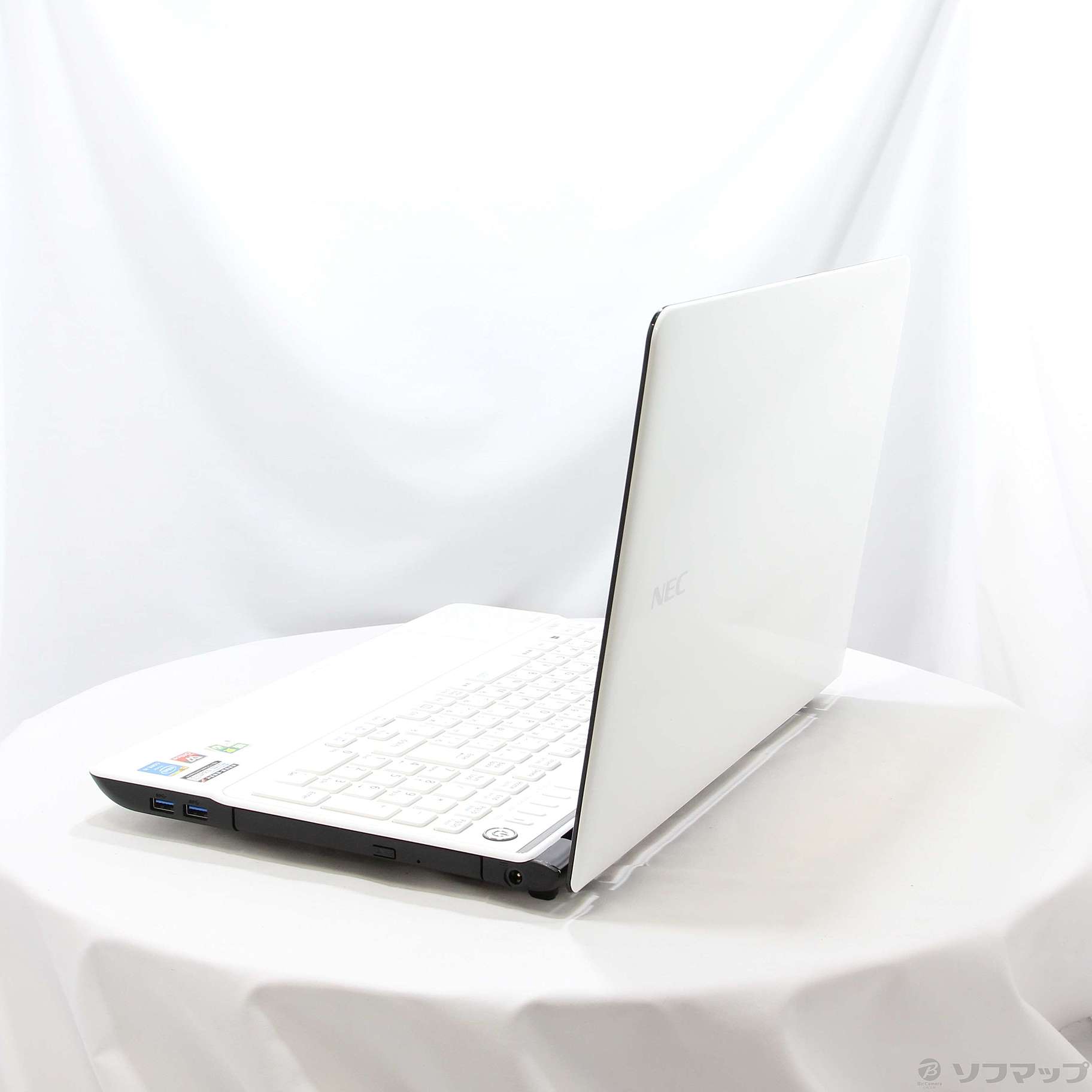 中古】格安安心パソコン LaVie S PC-LS550TSW-Y エクストラホワイト 