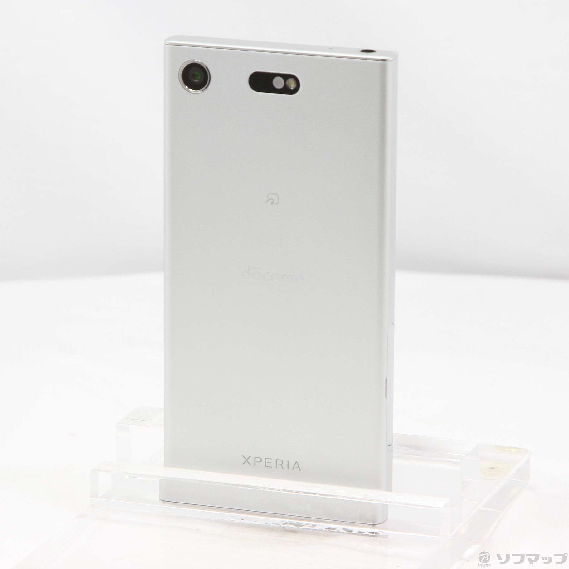 中古】Xperia XZ1 Compact 32GB ホワイトシルバー SO-02K docomo
