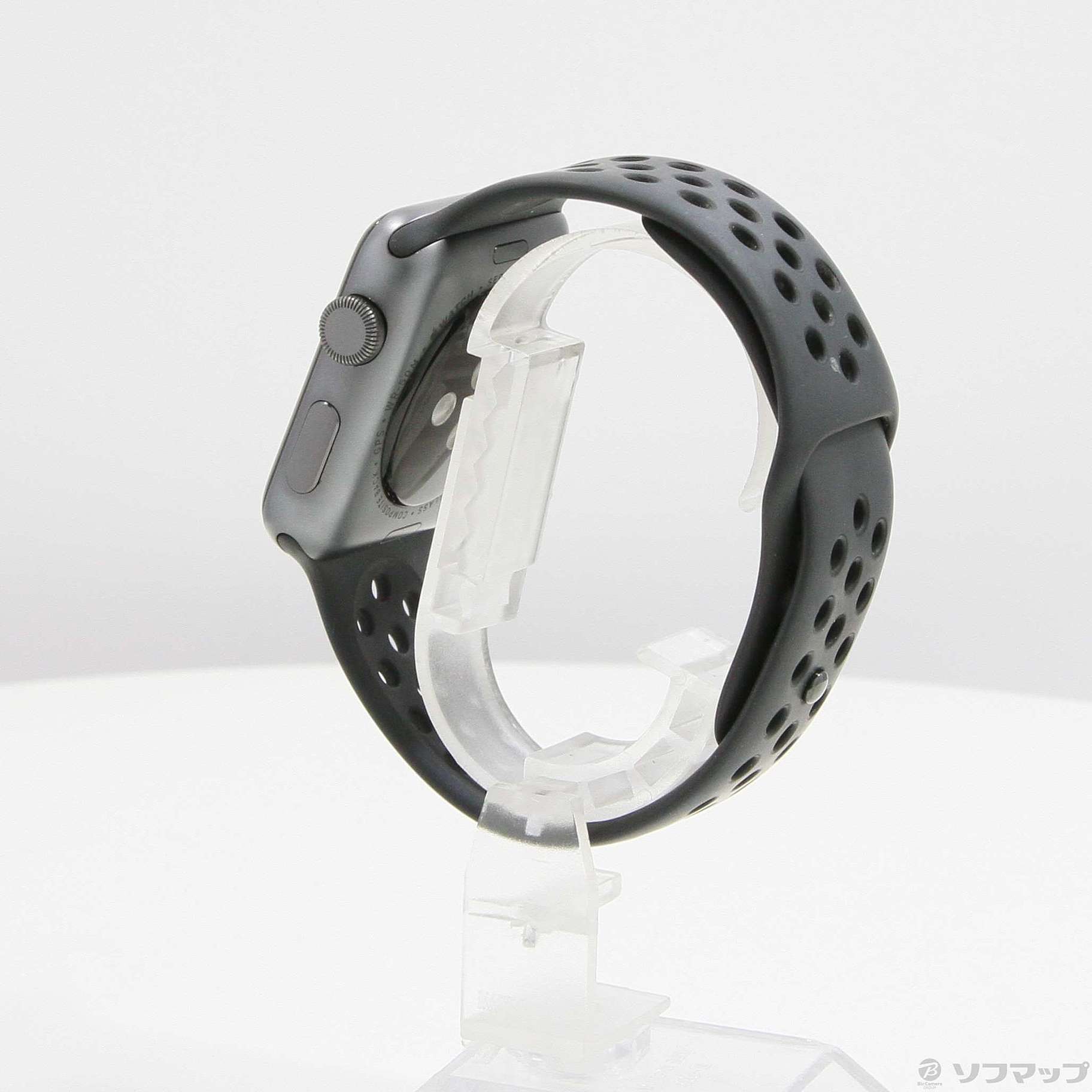 Apple Watch Series 3 Nike+ GPS 42mm スペースグレイアルミニウムケース アンスラサイト／ブラックNikeスポーツバンド