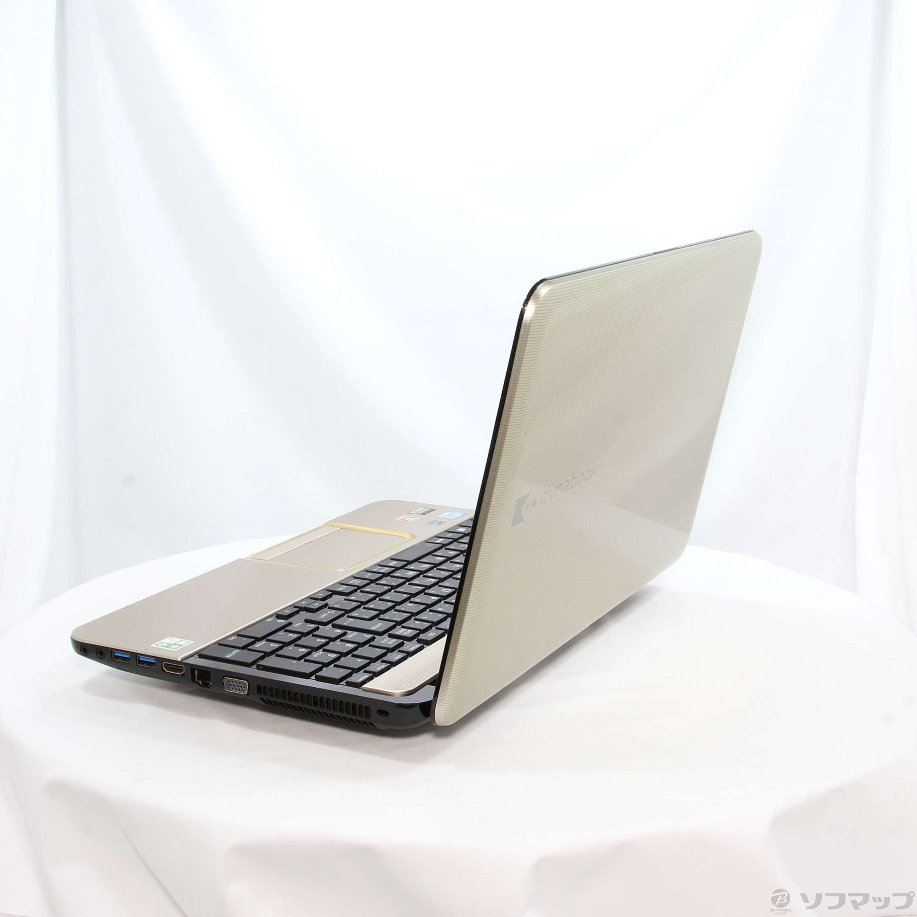 中古】格安安心パソコン dynabook T552／58GK PT55258GBHK シャンパン