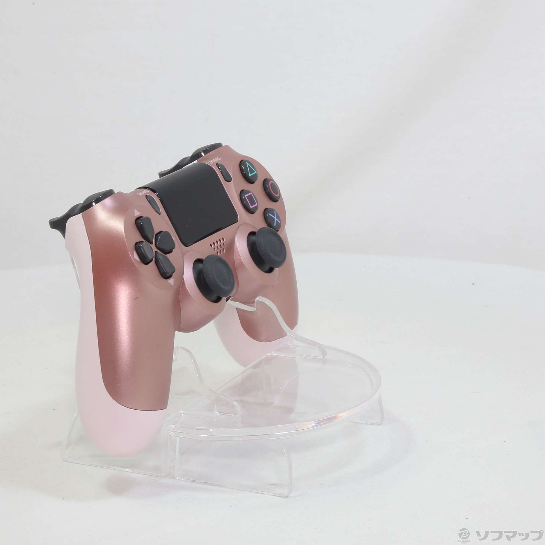 中古】ワイヤレスコントローラー (DUALSHOCK 4) ローズ・ゴールド CUH