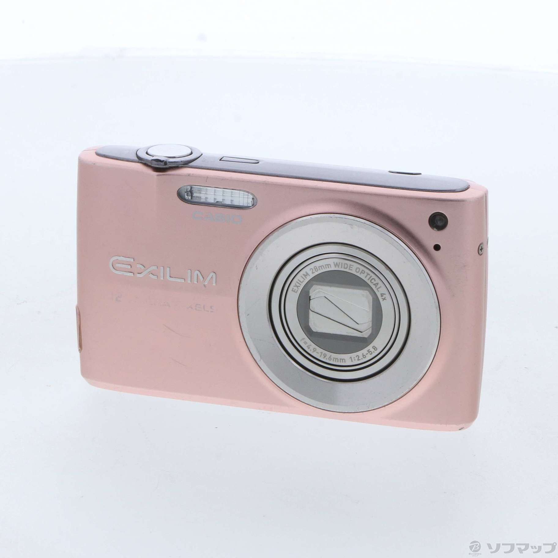 中古】EXILIM ZOOM EX-Z400PK (1210万画素／4倍ズーム／ピンク