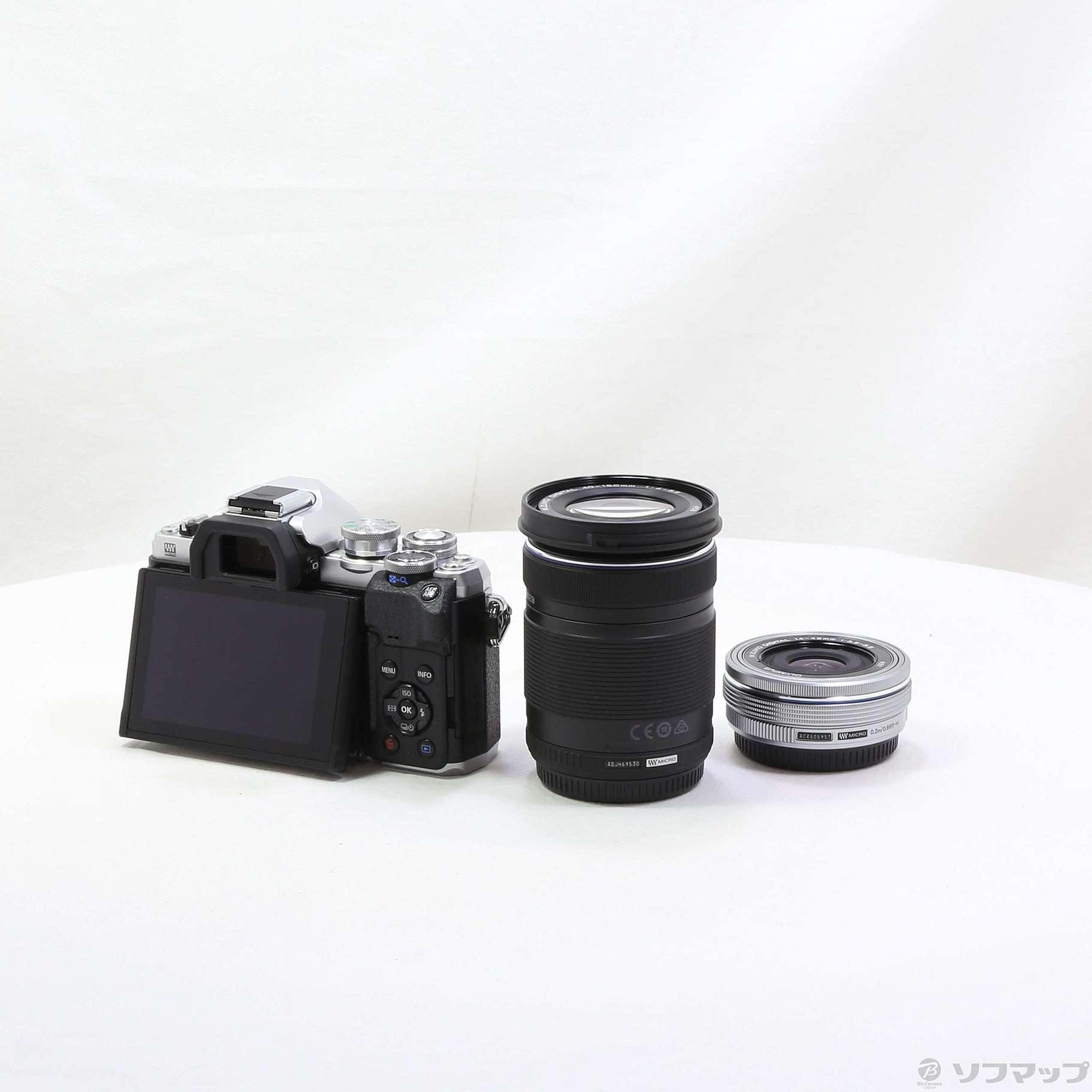 中古】OM-D E-M10 Mark IV EZダブルズームキット シルバー ◇05/29(日 
