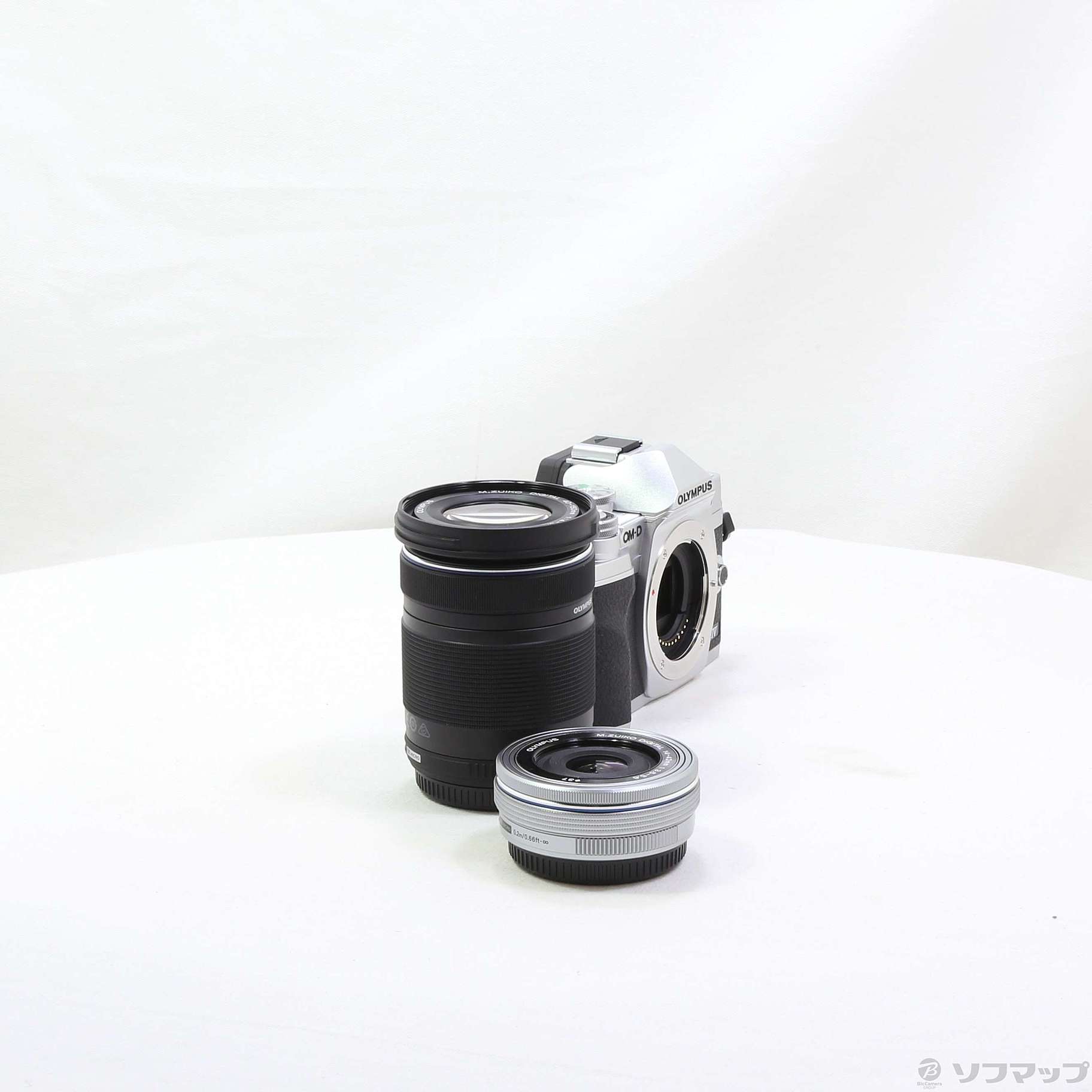 中古】OM-D E-M10 Mark IV EZダブルズームキット シルバー ◇05/29(日 
