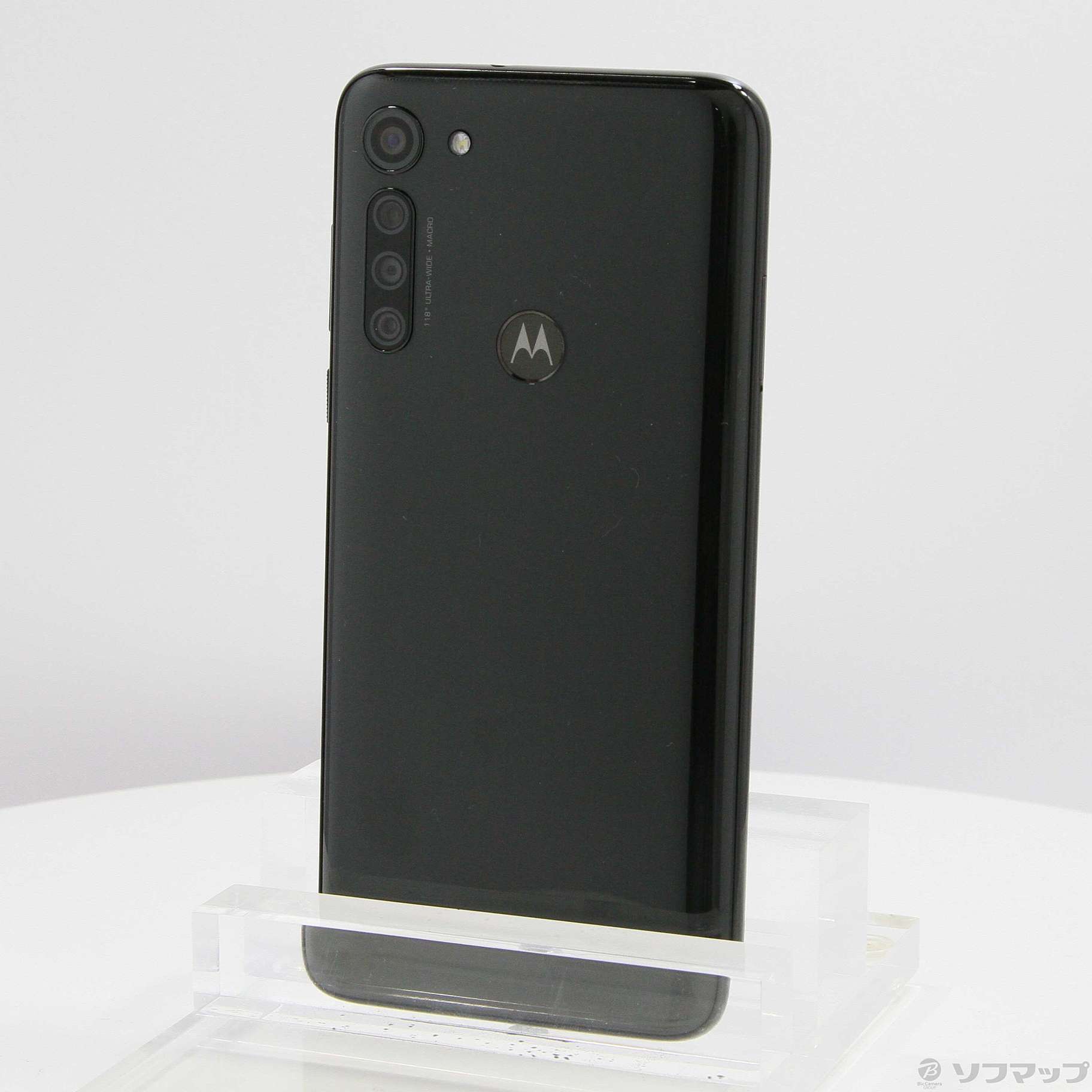 中古】Moto G8 power 64GB スモークブラック PAHF0002JP SIMフリー 
