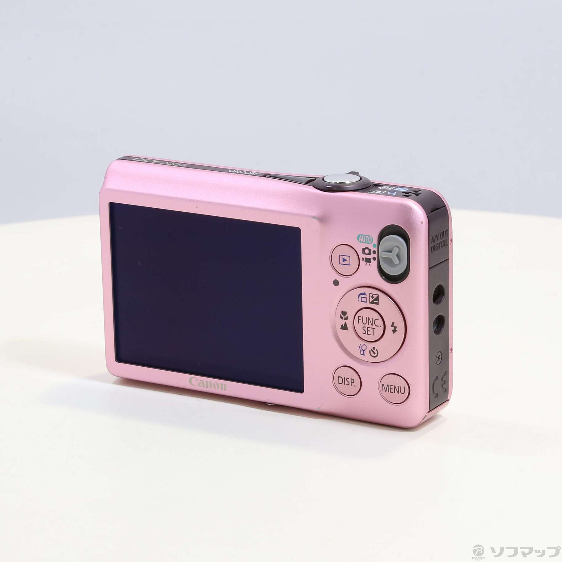 中古】IXY 200F (PK) (1210万画素／4倍ズーム／ピンク) [2133039799589