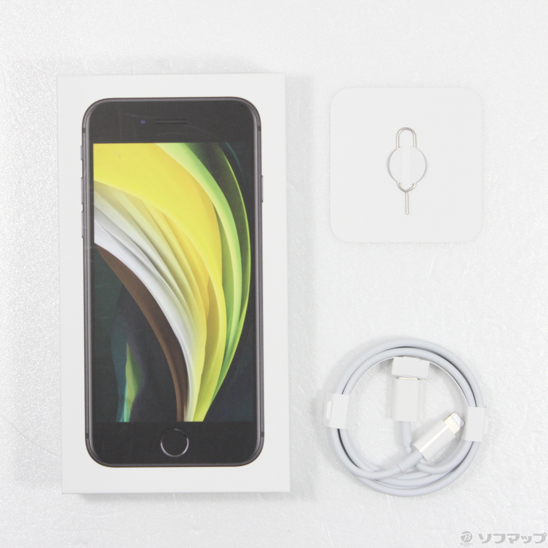 中古】iPhone SE 第2世代 256GB ブラック MHGW3J／A SIMフリー