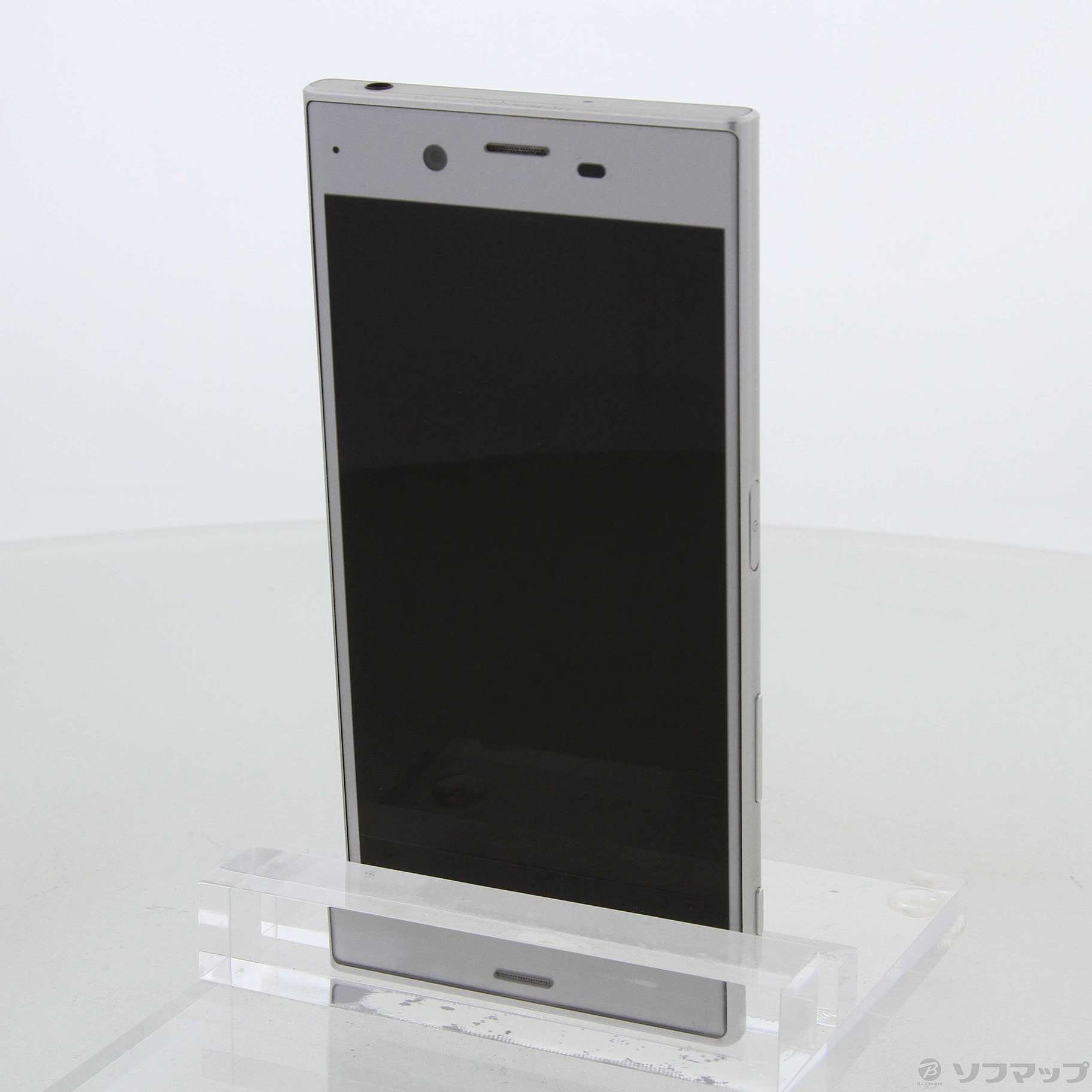 中古】Xperia XZ 32GB プラチナ SO-01J docomoロック解除SIMフリー