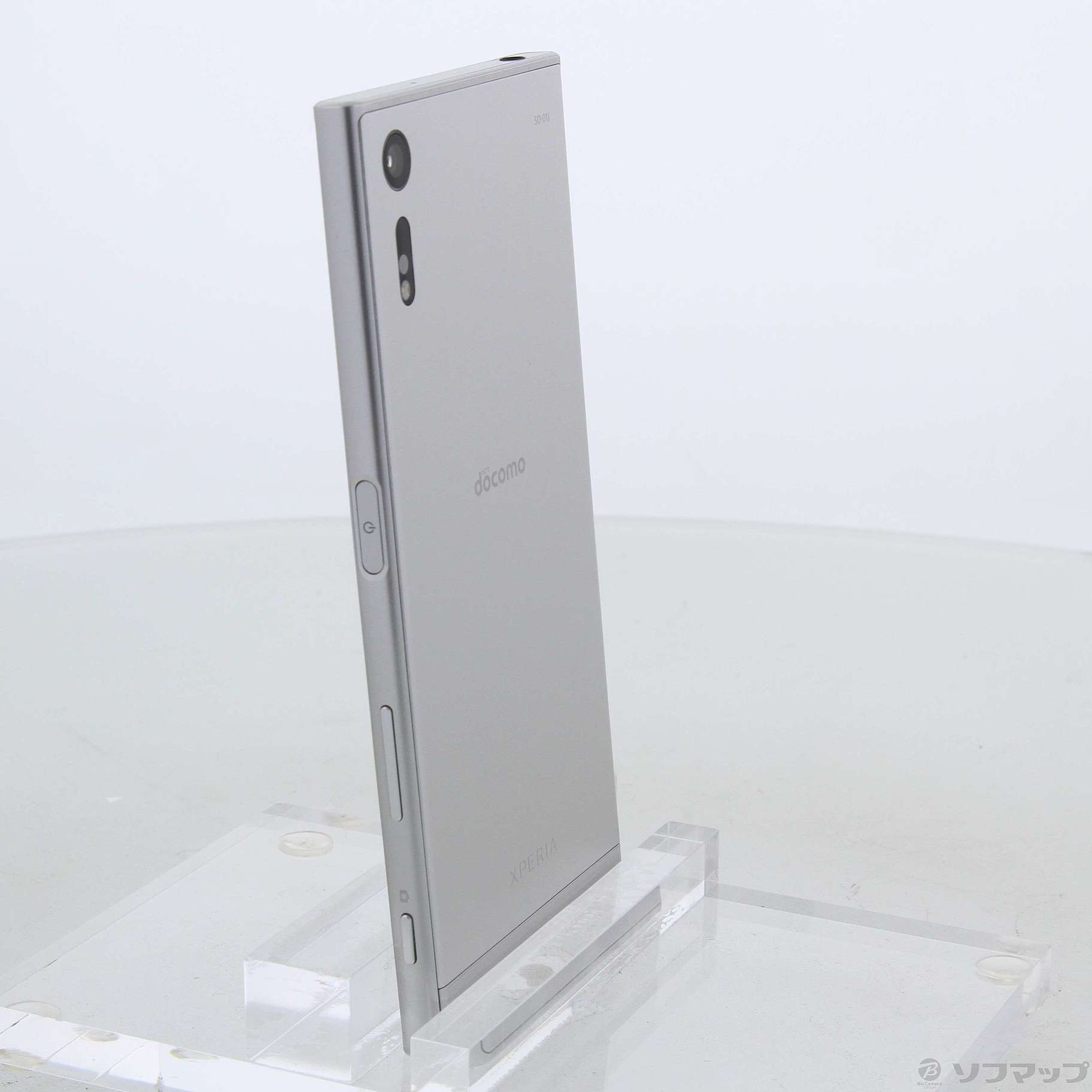 中古】Xperia XZ 32GB プラチナ SO-01J docomoロック解除SIMフリー