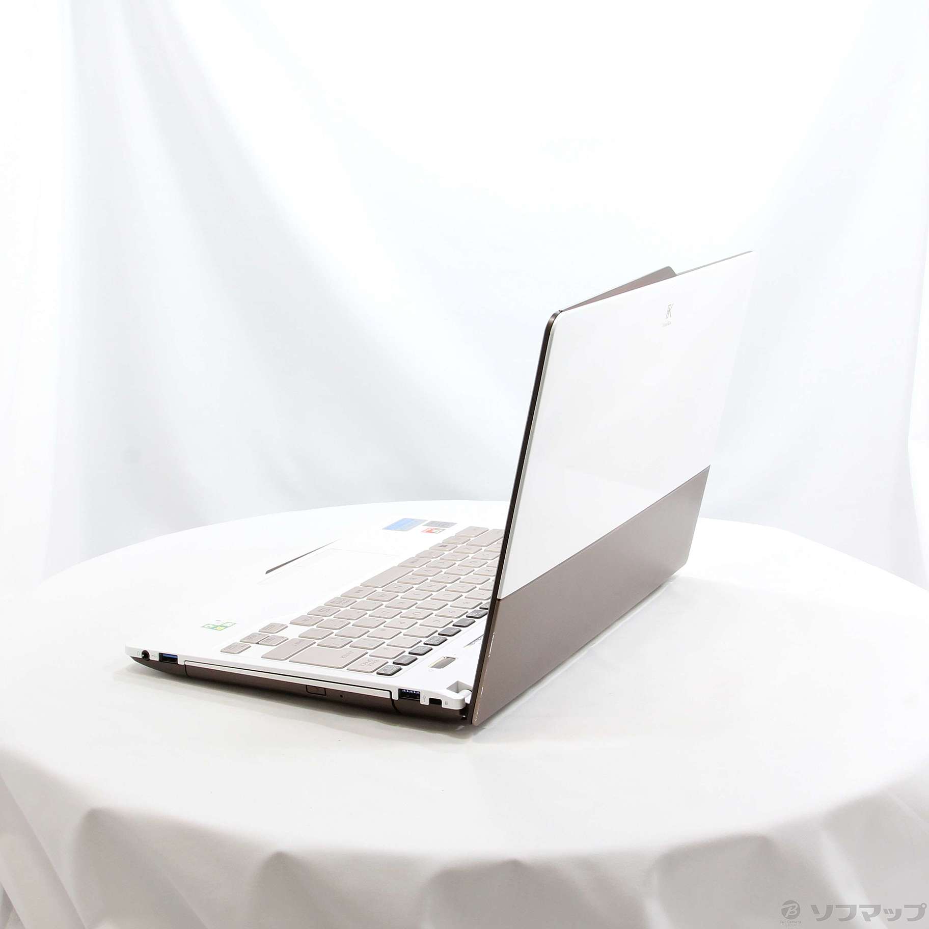 【中古】格安安心パソコン LIFEBOOK Floral Kiss CH75／W FMVC75WW クリアホワイト with ブラウン