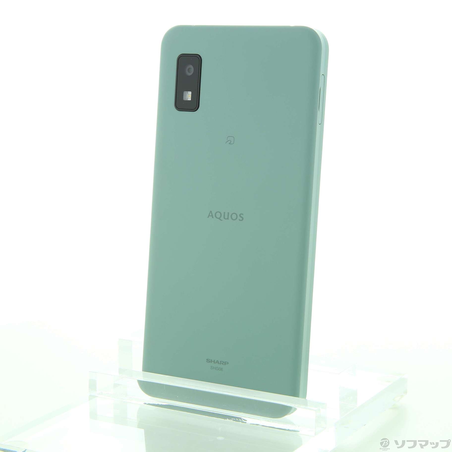 中古】AQUOS wish 64GB オリーブグリーン SHG06 auロック解除SIMフリー