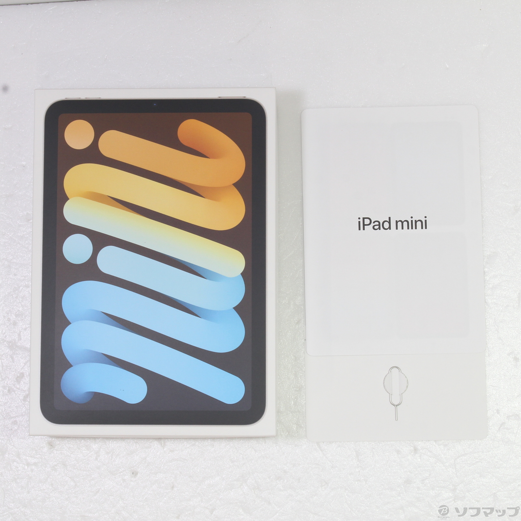 中古】iPad mini 第6世代 64GB スターライト MK8C3J／A SIMフリー ◇07  