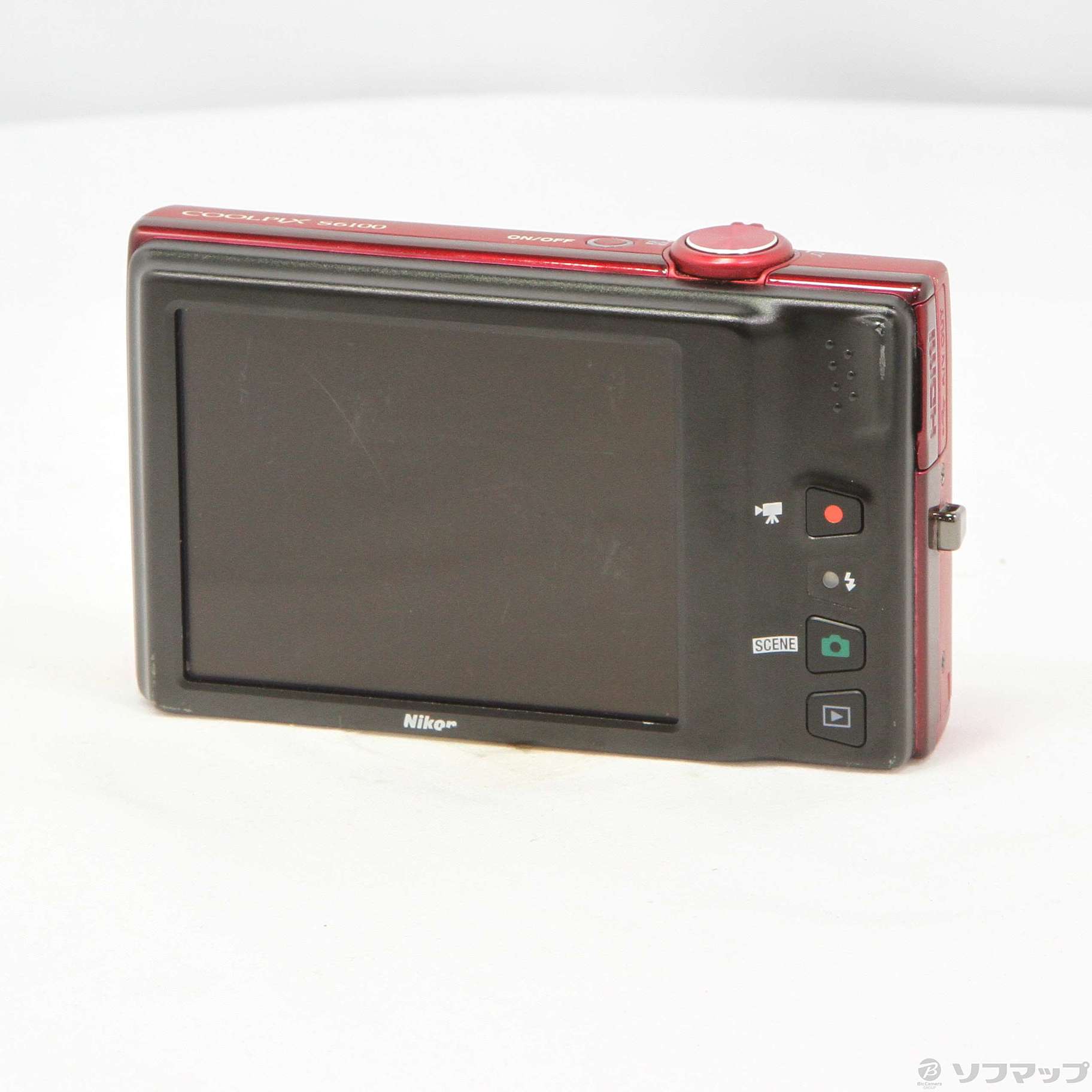 中古】COOLPIX S6100 スーパーレッド ◇05/26(木)値下げ